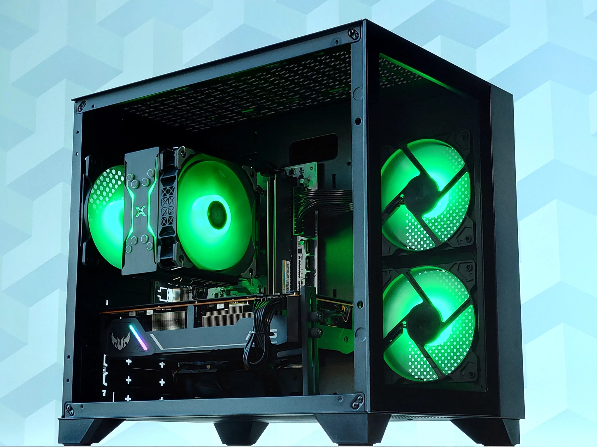🩸🧯Gaming PC🚨AMD RX 5500 XT 8GB🚨AMD Ryzen 5 2600 🚨16GB DDR4🚨500GB SSD NVME
