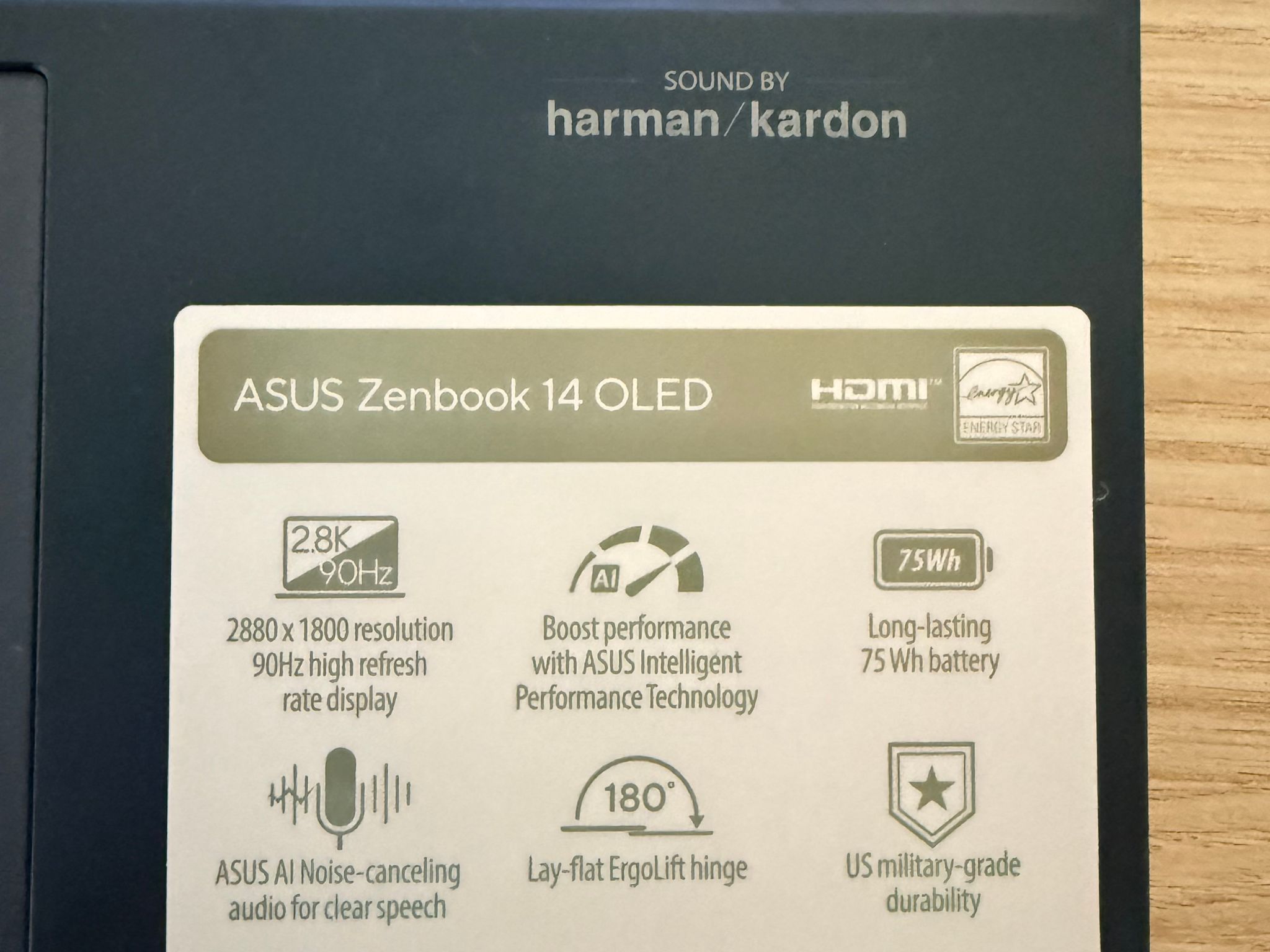 ASUS Zenbook OLED 14" Laptop