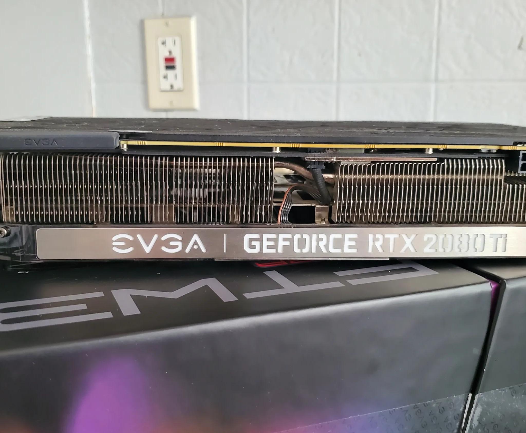 Like New EVGA GeForce RTX 2080 Ti FTW3 Ultra.