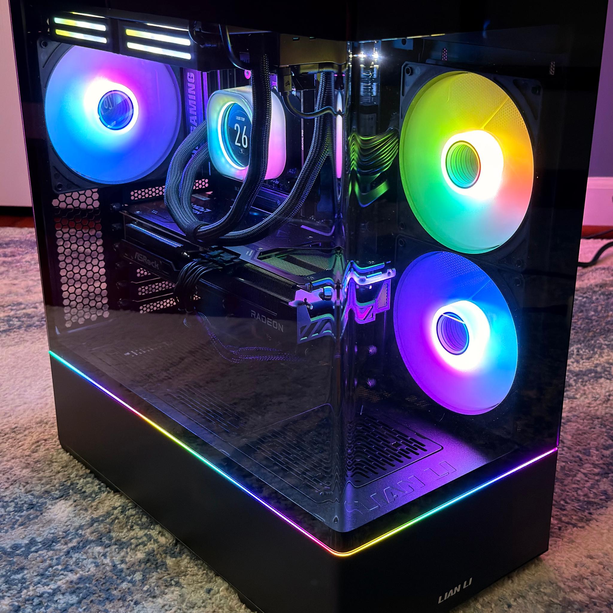 AMD Ryzen 7 7700X, RX 9070, 32GB DDR5, 1TB Gen 5 NVMe | 1440P/4K Gaming PC