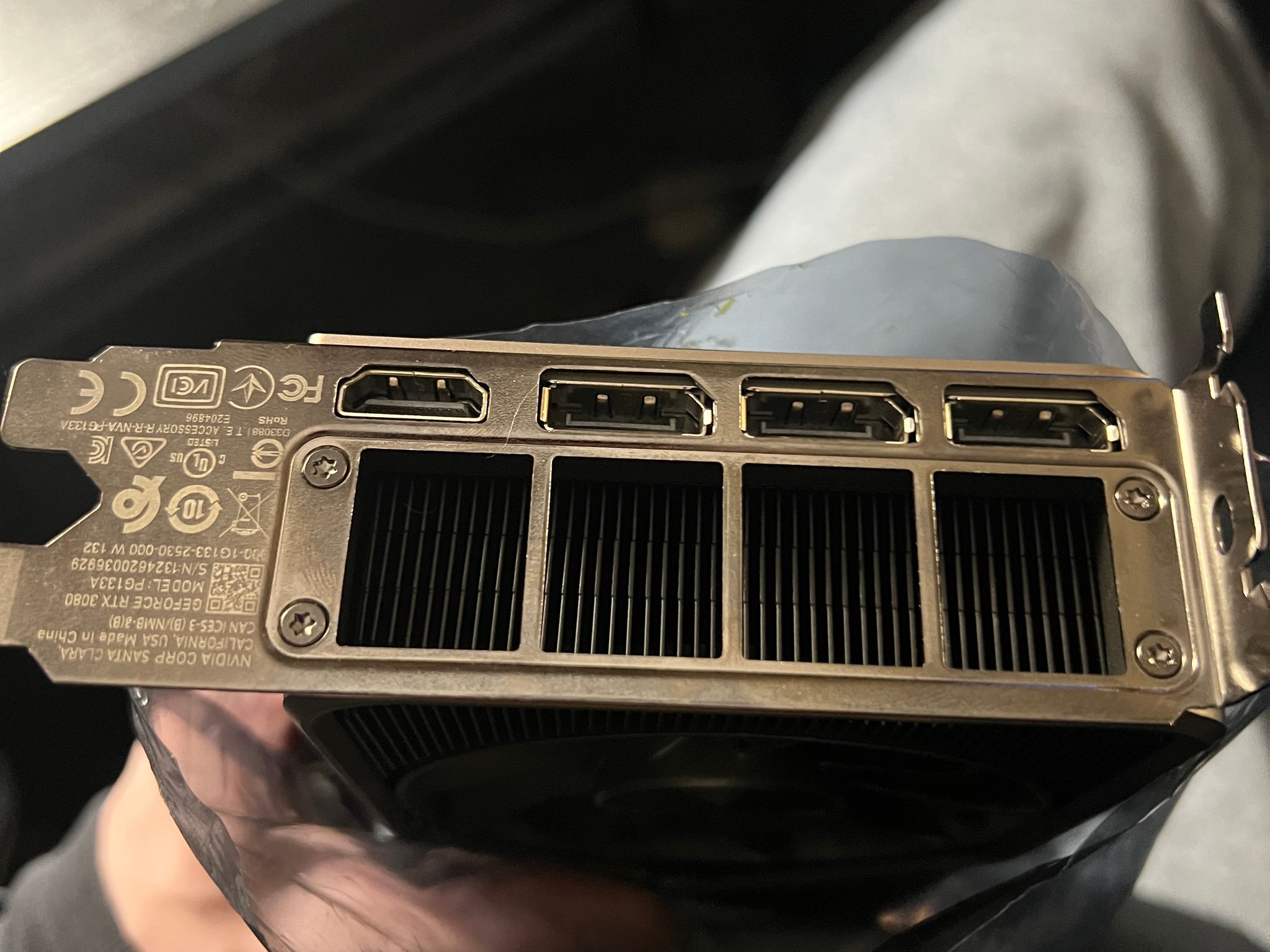 NVIDIA GeForce RTX 3080 Founders Edition