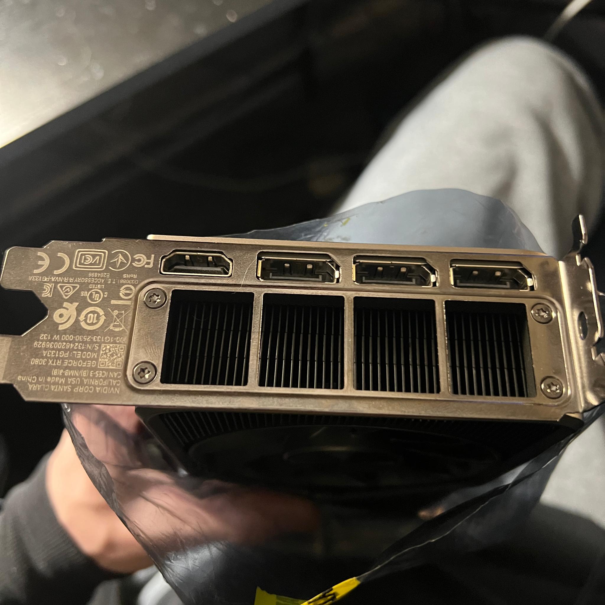 NVIDIA GeForce RTX 3080 Founders Edition