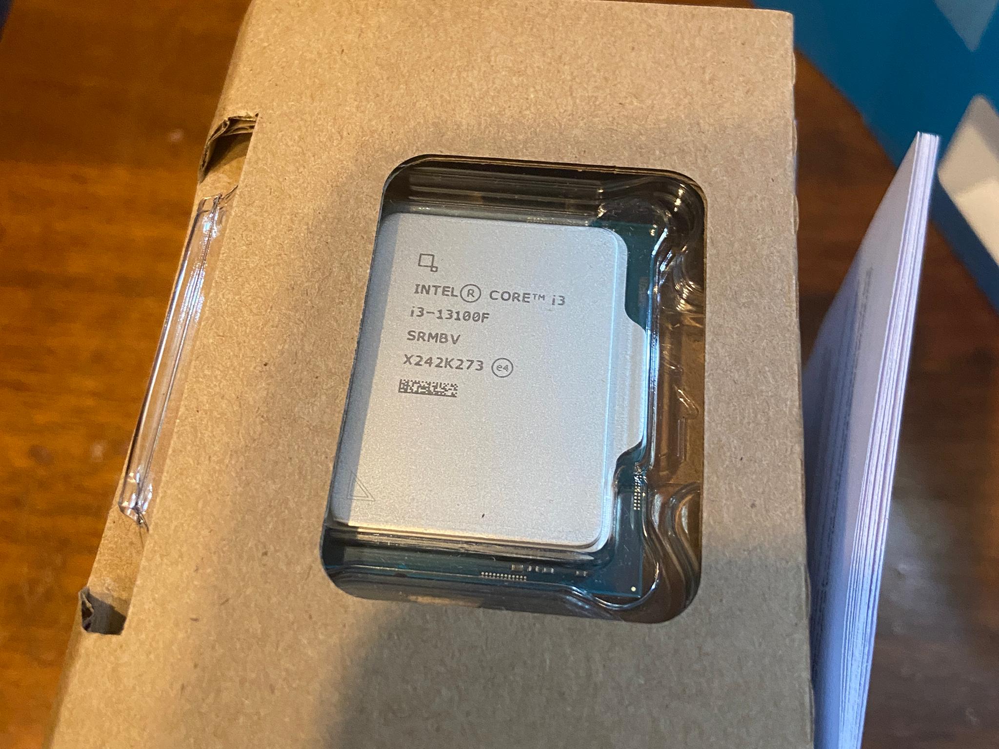 NEW Intel i3 13100f