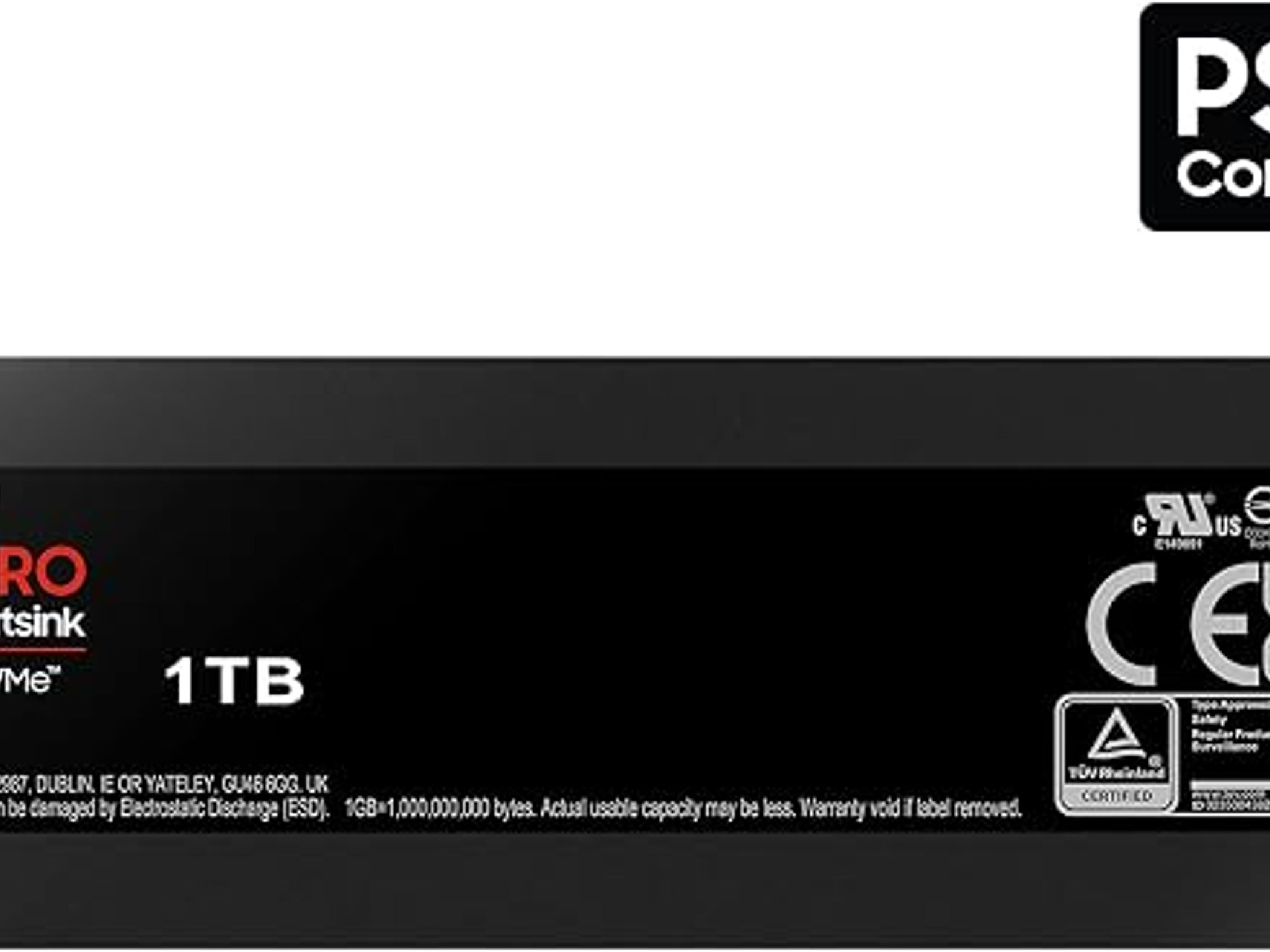 Samsung 990 Pro w/Heatsink 1TB