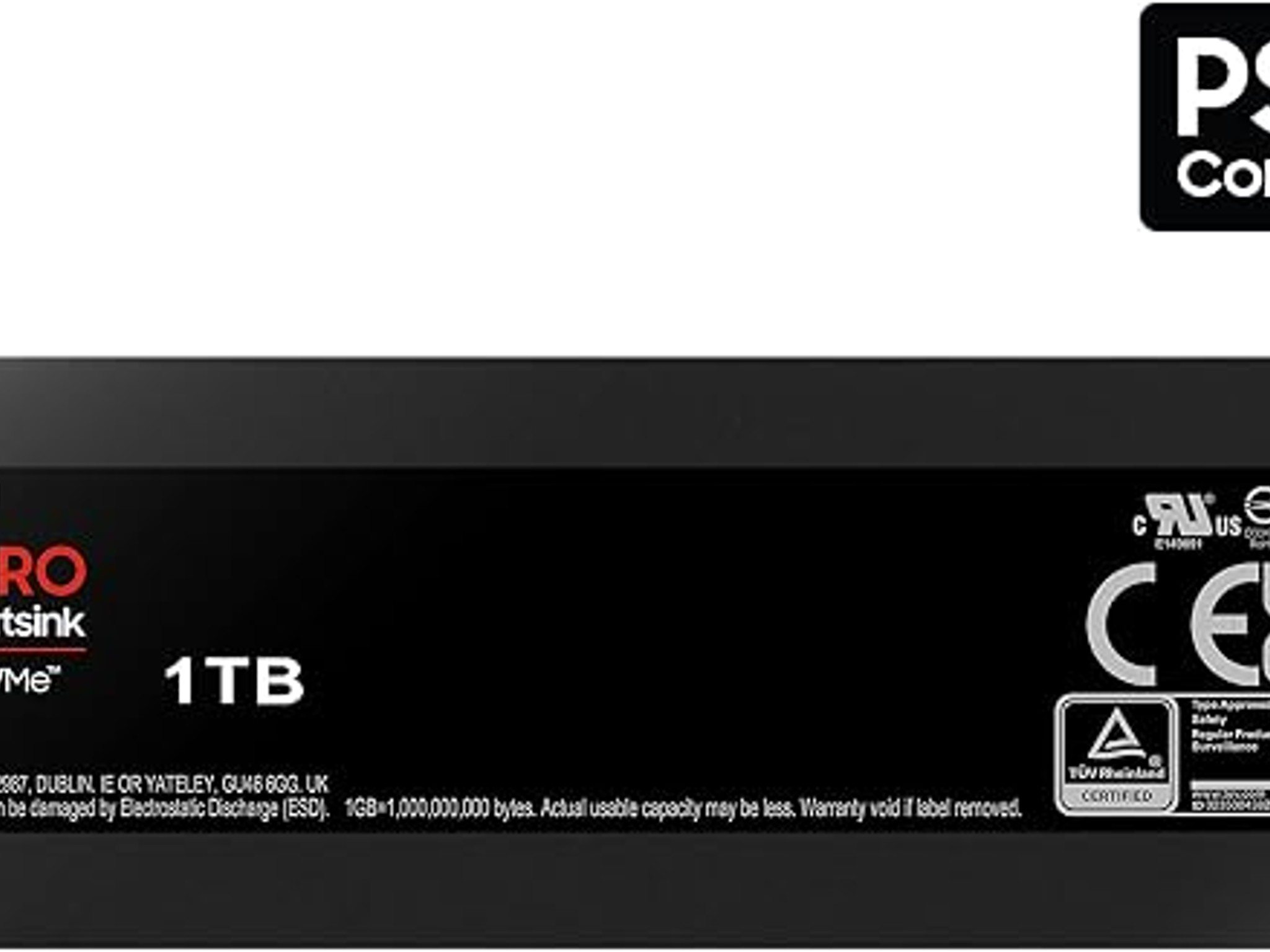 Samsung 990 Pro w/Heatsink 1TB