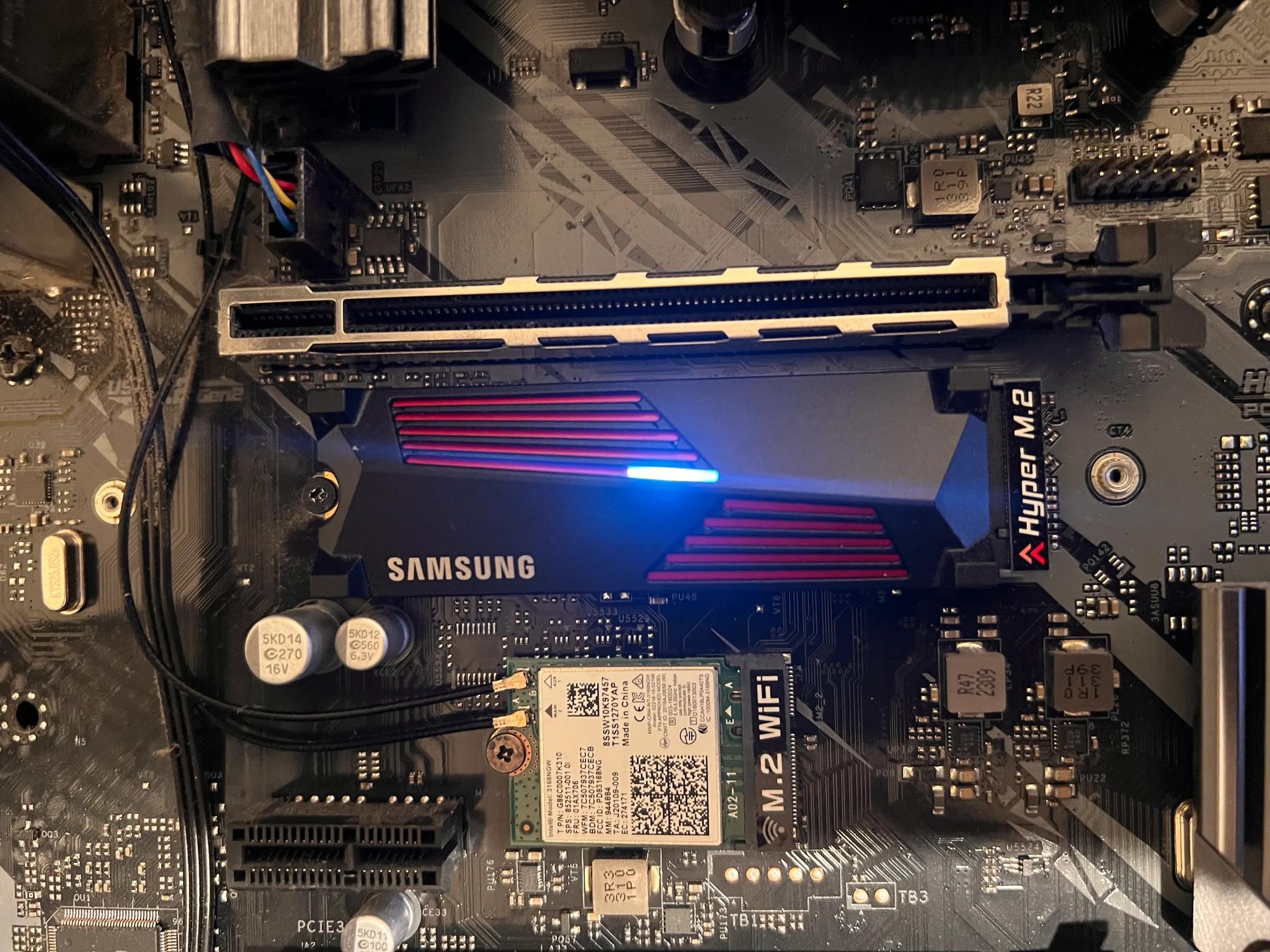 Samsung 990 PRO 1tb SSD NVMe M.2 PCIe Gen4