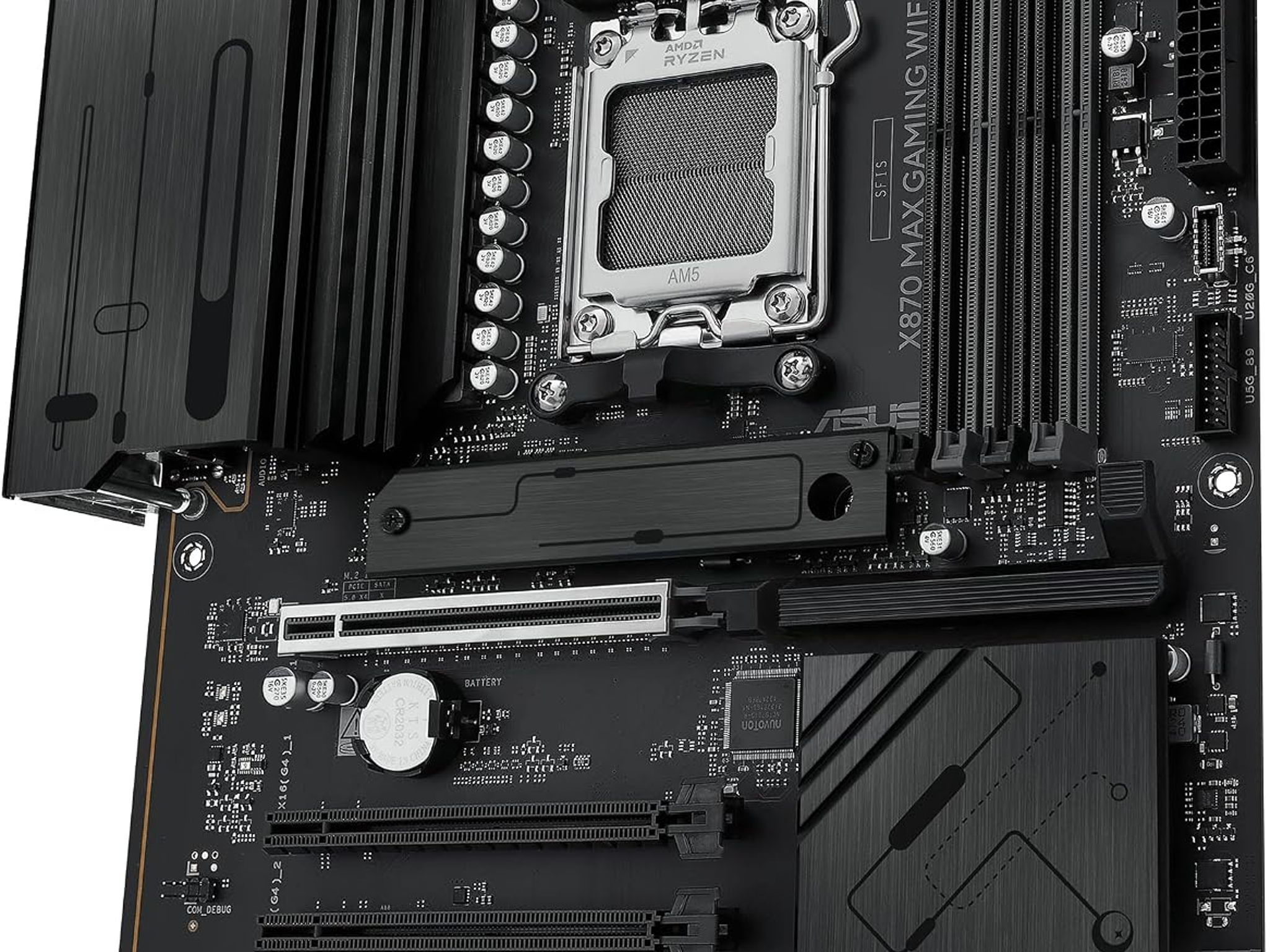 ASUS X870 MAX GAMING WIFI7 AMD X870 AM5 DDR5 ATX Desktop Motherboard