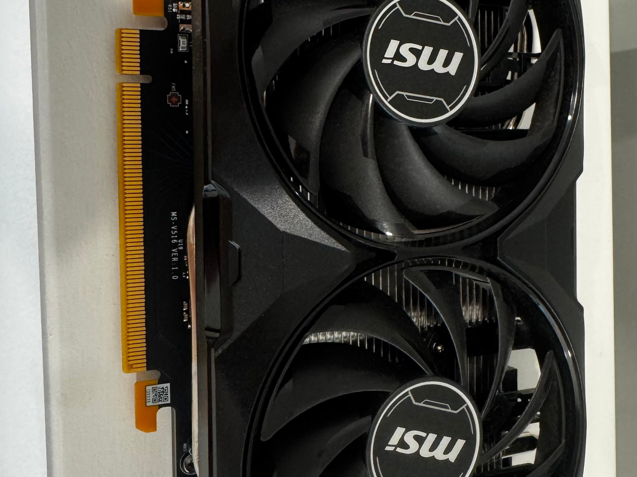 MSI GeForce RTX 4060 VENTUS 2X BLACK 8G OC