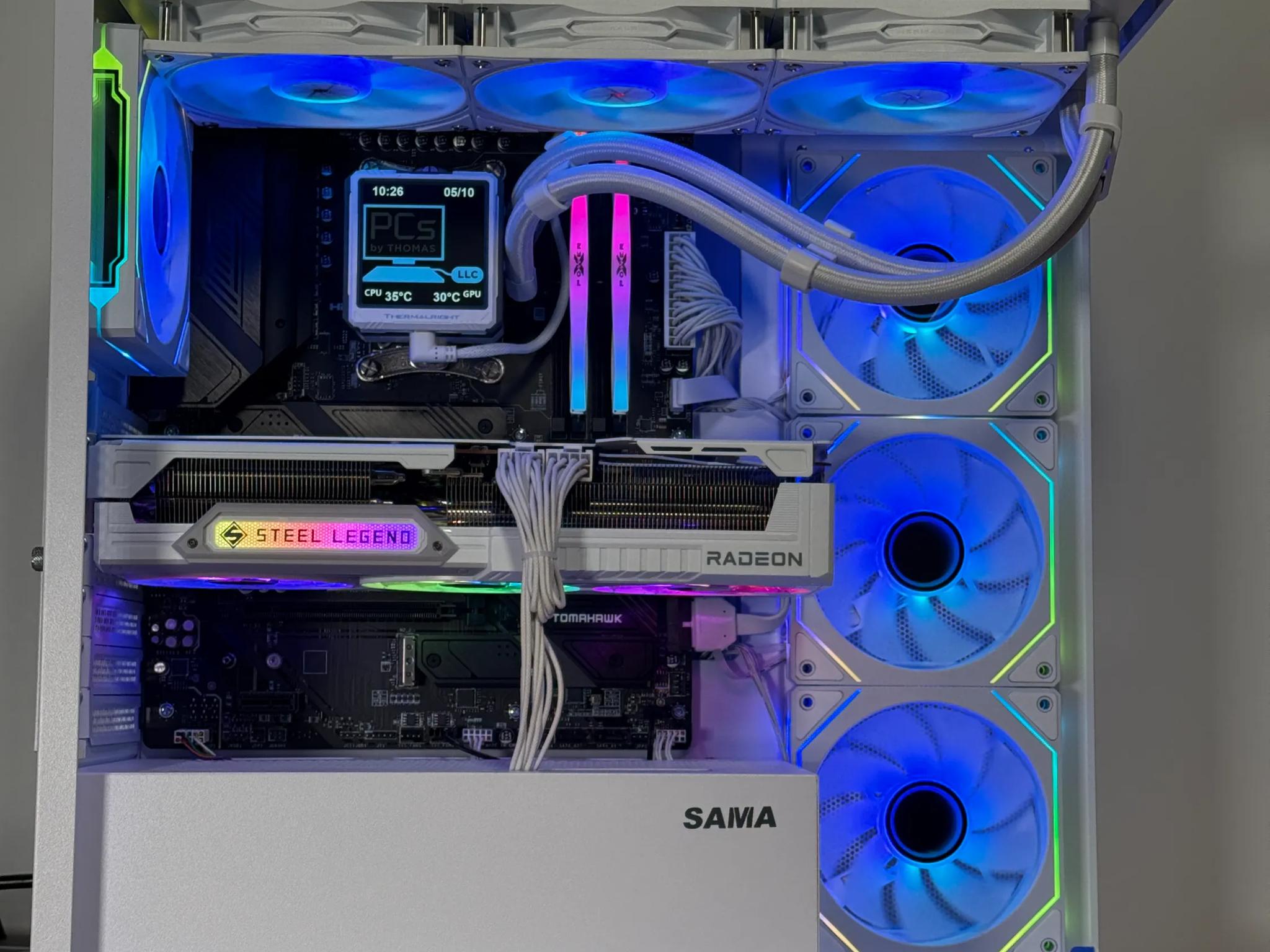 RX 9070XT Ryzen 9800x3d Gaming PC