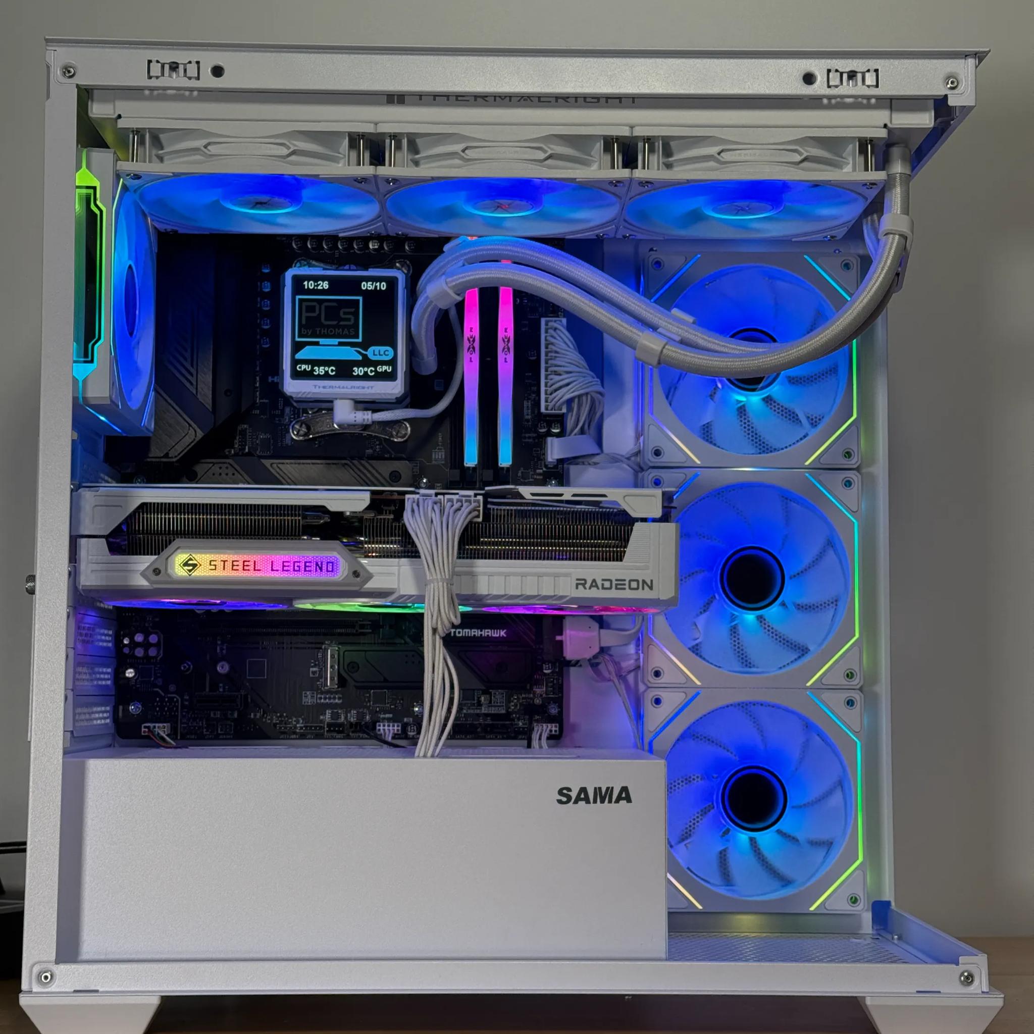 RX 9070XT Ryzen 9800x3d Gaming PC