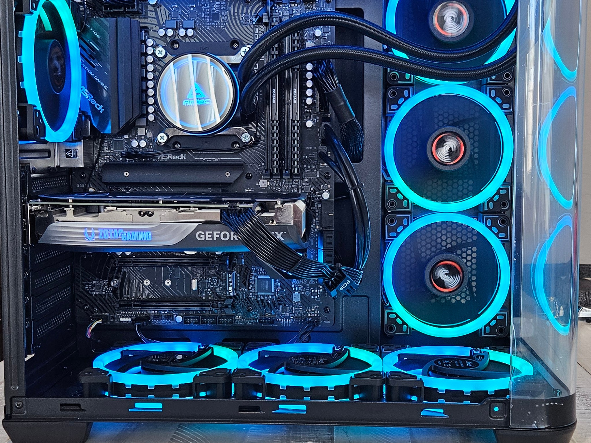 RTX 4060 Ti Gaming PC - Ryzen 7 5700X, 16GB RAM, 1TB NVMe, Wi-Fi, 1080p/1440p
