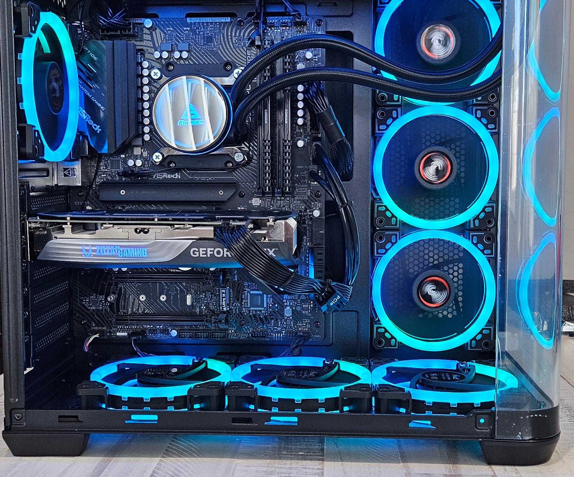 RTX 4060 Ti Gaming PC - Ryzen 7 5700X, 16GB RAM, 1TB NVMe, Wi-Fi, 1080p/1440p