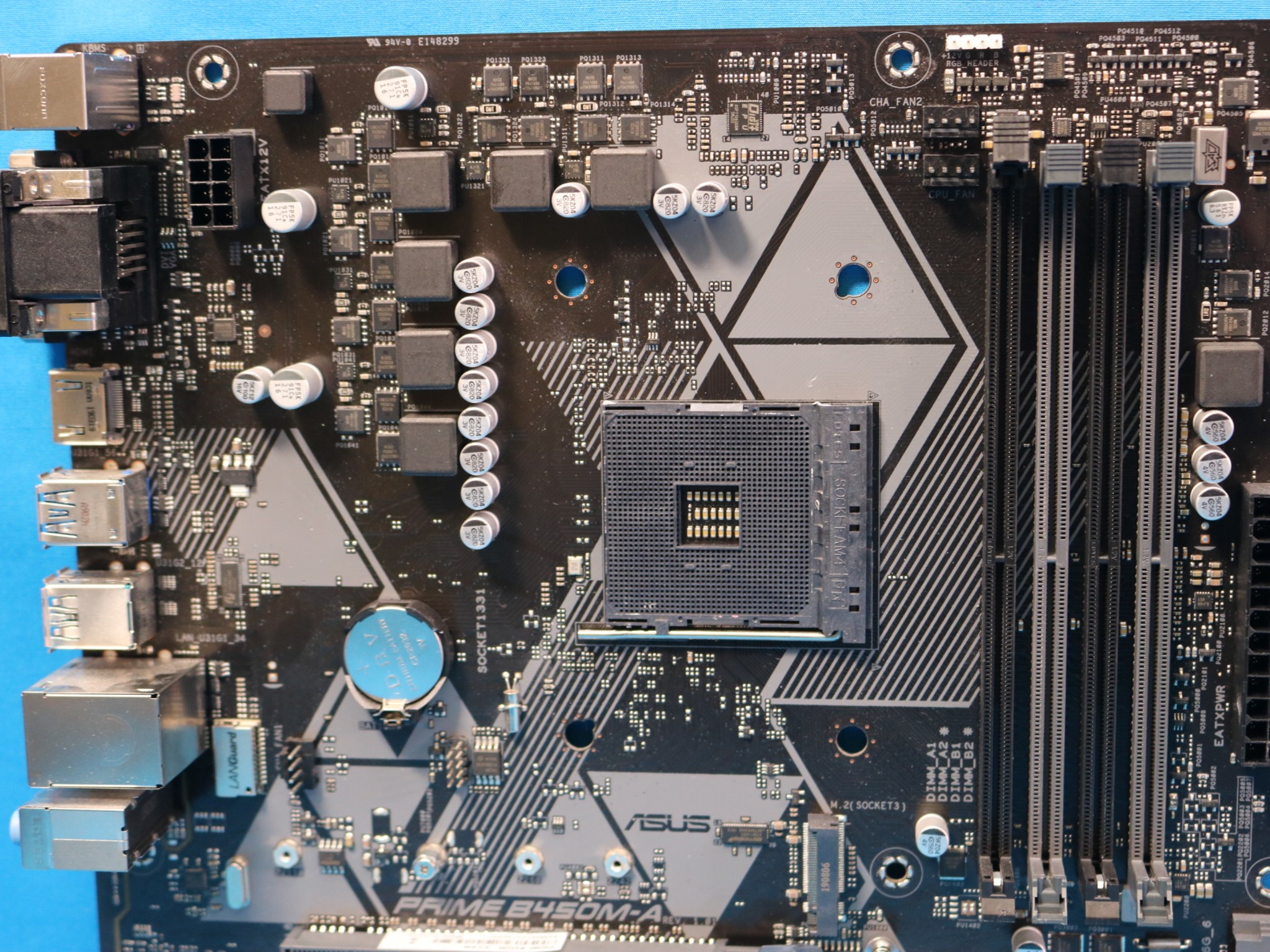 ASUS Prime B450M-A AMD Socket AM4 DDR4 MicroATX Desktop Motherboard & I/O Shield - 4187981488
