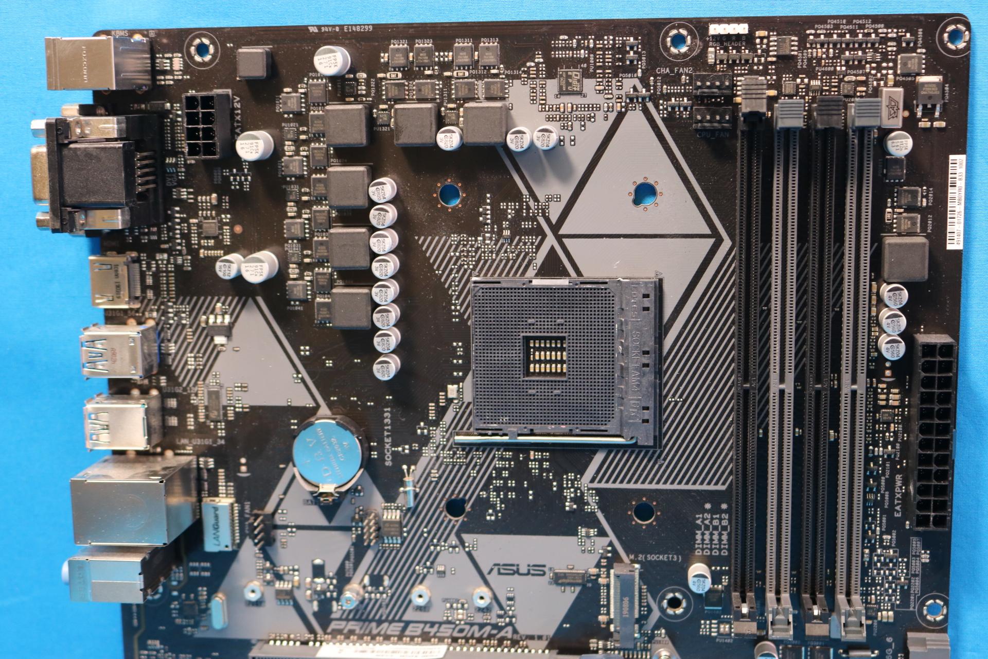 ASUS Prime B450M-A AMD Socket AM4 DDR4 MicroATX Desktop Motherboard & I/O Shield - 4187981488