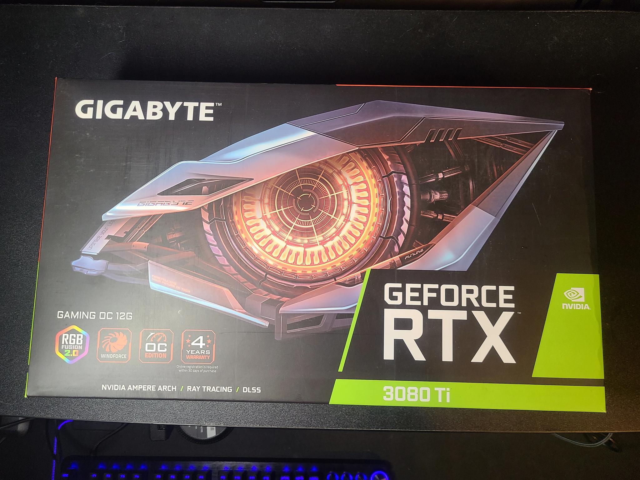 Gigabyte RTX 3080Ti Gaming OC 12g In Original Box