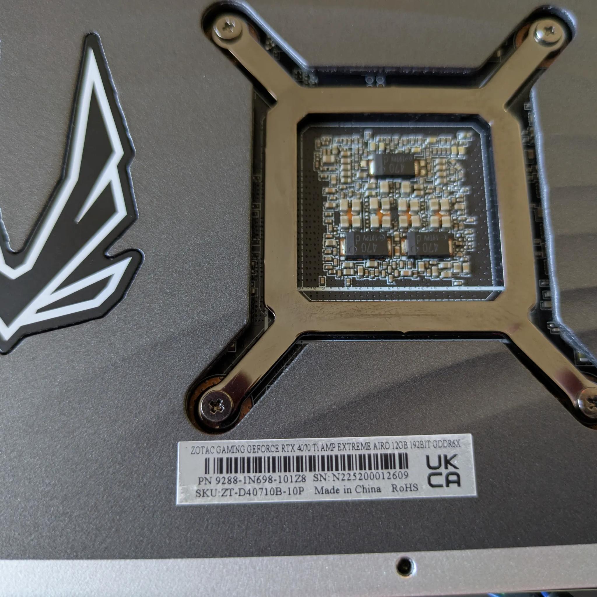 ZOTAC GeForce RTX 4070 Ti AMP Extreme AIRO - ZOTAC's flagship Cooler. Factory OC. DLSS 3 & 4