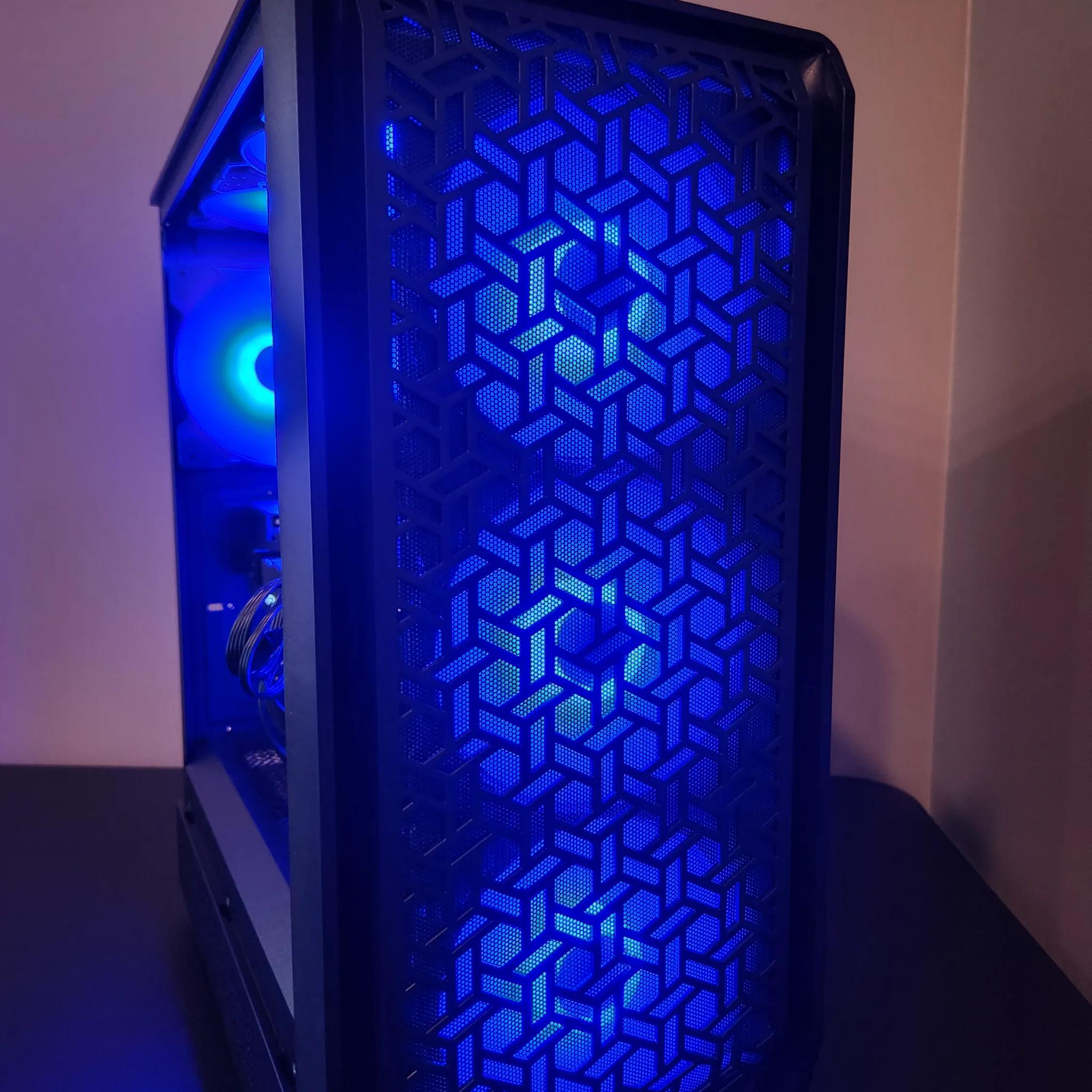 Custom 1080p Gaming PC | Ryzen 5 5500 + RX 5700XT + 16GB DDR4 + 512GB NVMe | Plug & Play Ready!