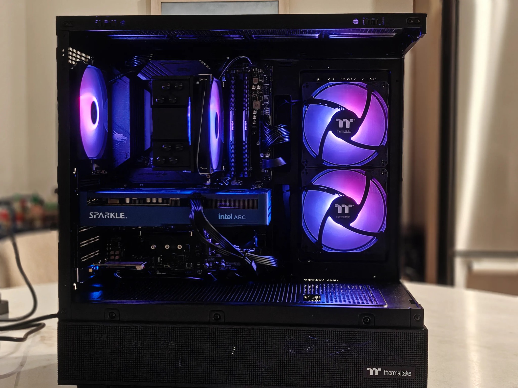 1080P - ARC B570 - Ryzen 7 5700x - ARGB + Wifi - Brand New Value Gaming PC