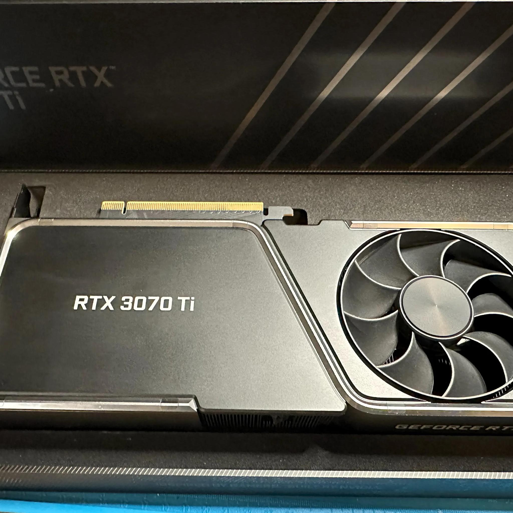 Nvidia 3070 Ti FE used, like new