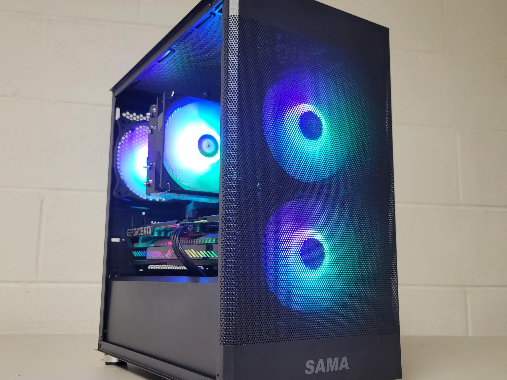 🌈☔RTX 3060 12gb Black Gaming PC🌈☔(Ryzen 5 5600//RTX 3060 12gb)