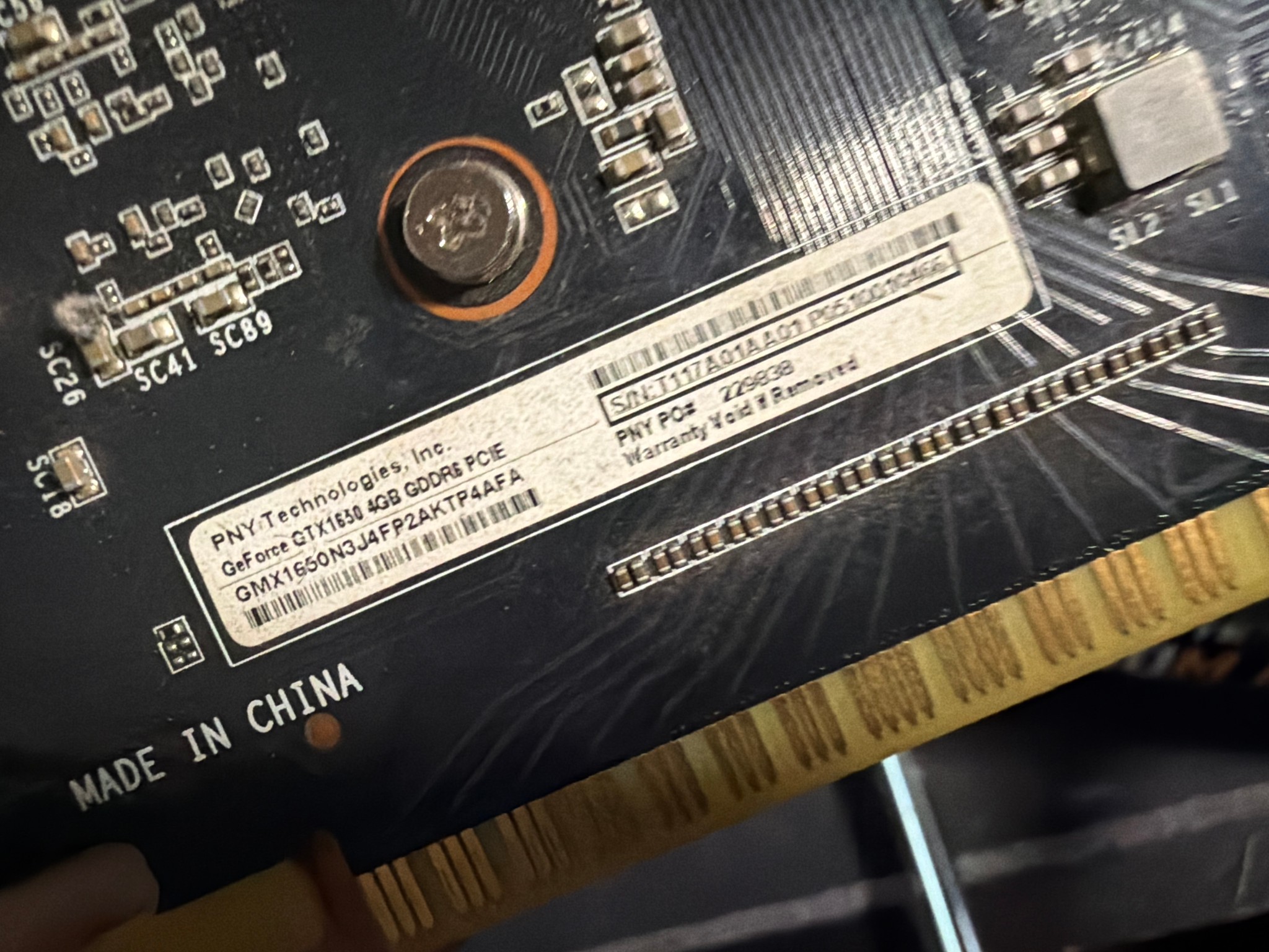 PNY GeForce GTX 1650 Dual Fan