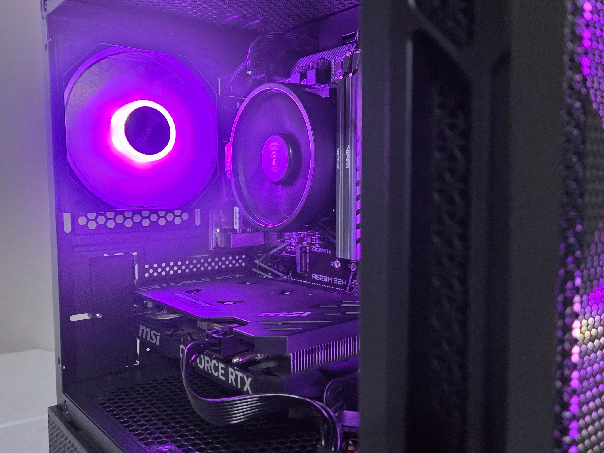 🌑 Shadow /RTX 4060 Gaming PC/ 🖤⛈️