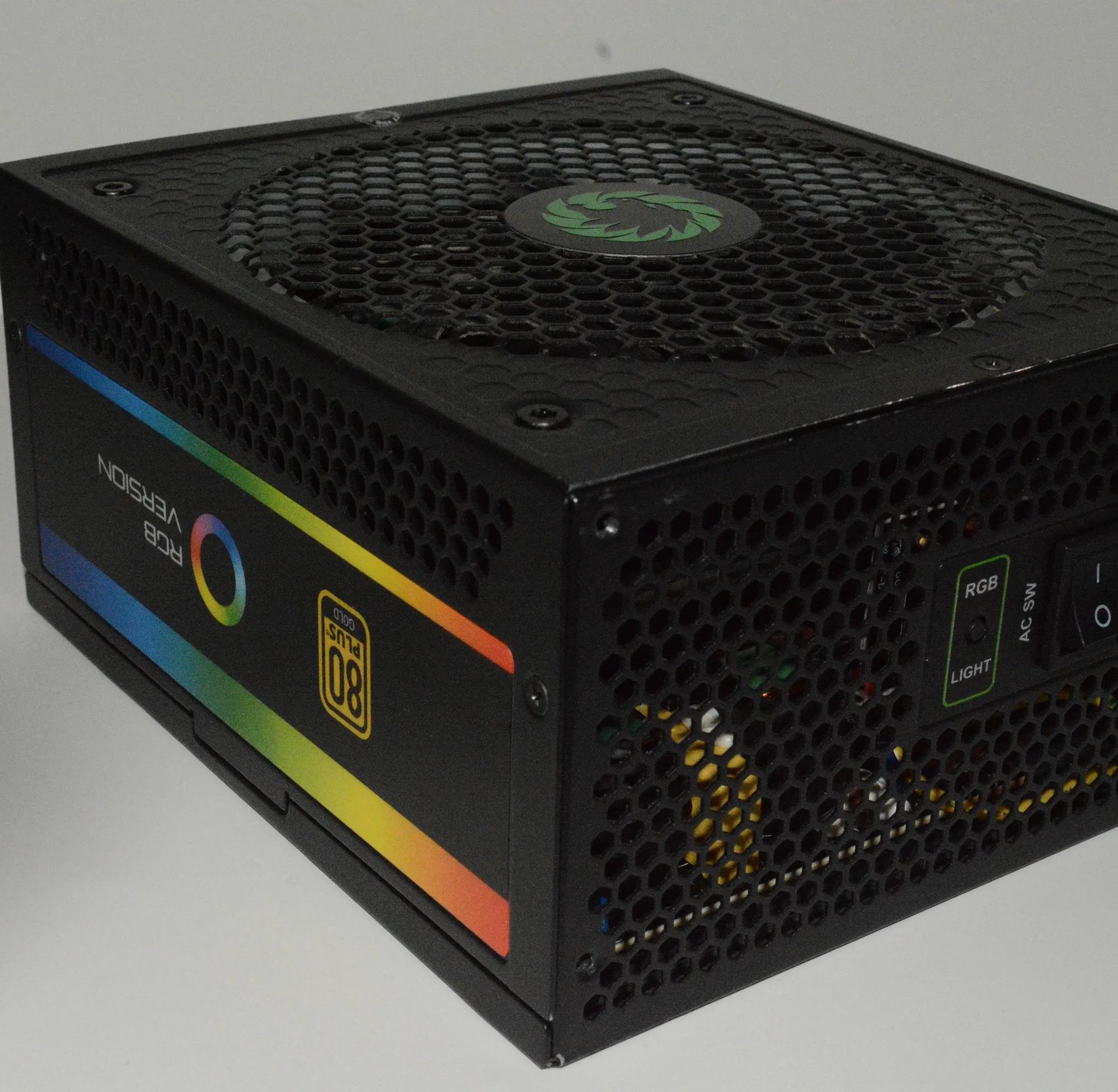 GAMEMAX 750W RGB Power Supply, 80 Plus Gold, Fully Modular, RGB-750