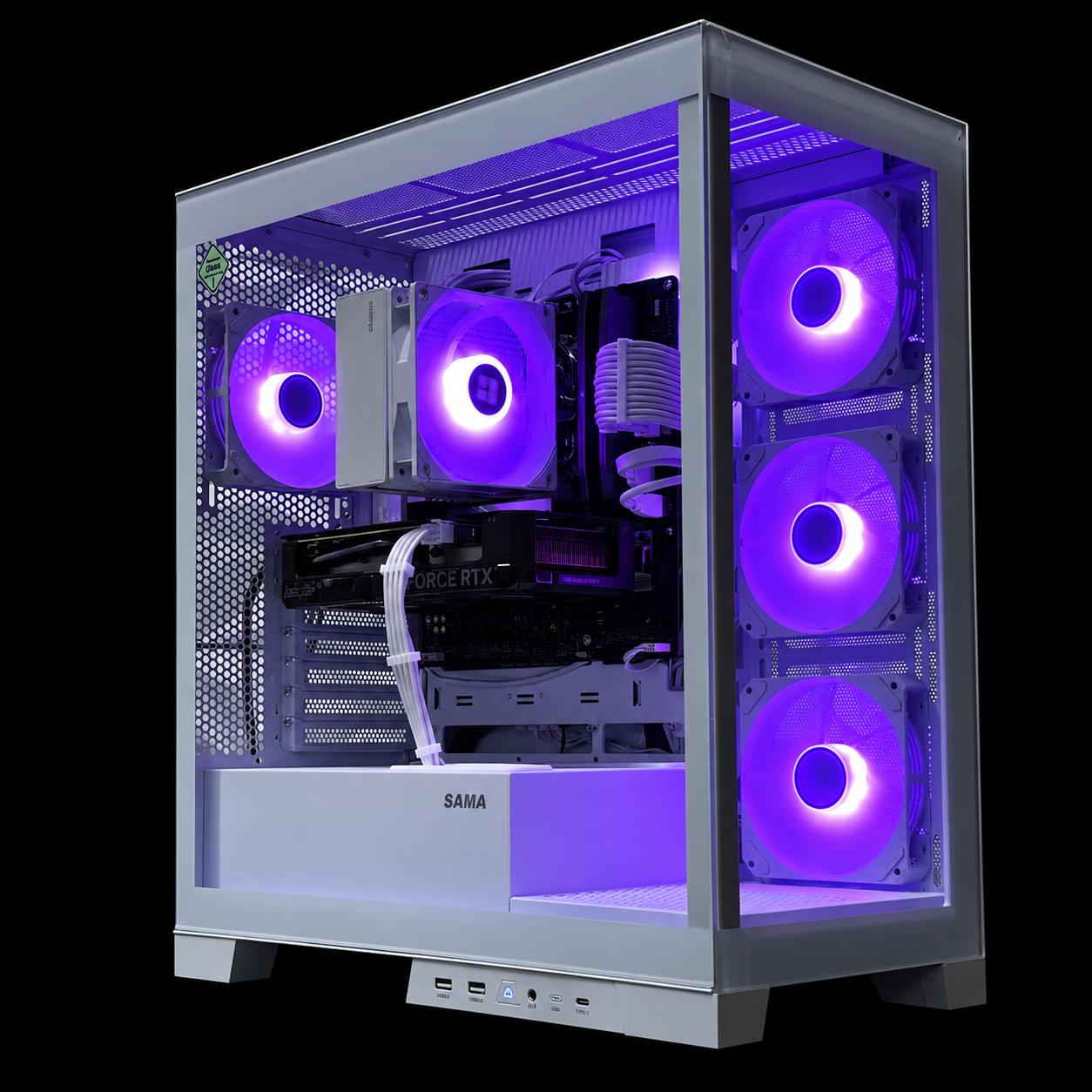 RTX 4060 Ti / Ryzen 5 7600x / 16GB DDR5 Ram / 512GB SSD / B850 Chipset / Future proof / Gaming pc