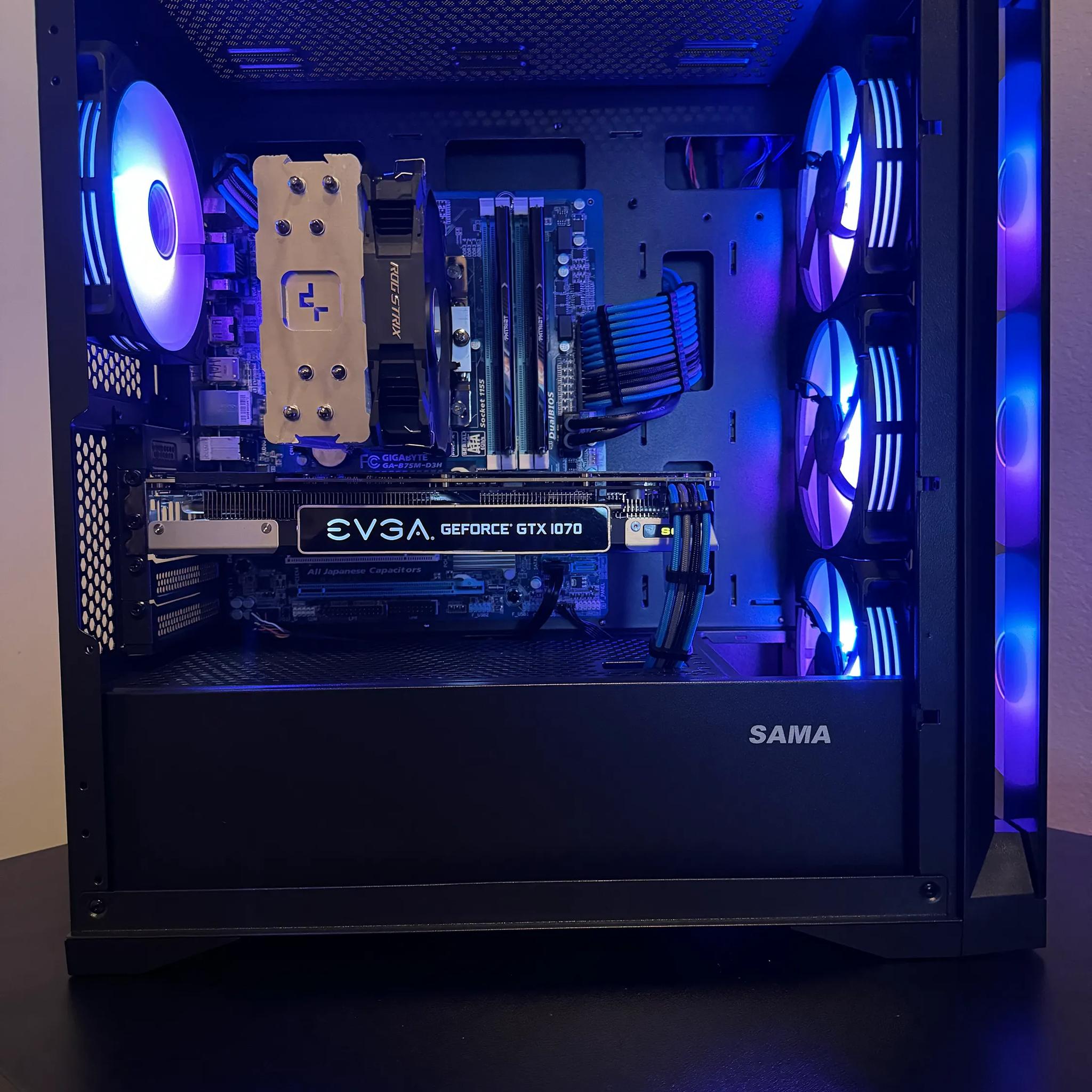 Budget Gaming PC! i7 3770S | GTX 1070 | 1TB SSD | 16GB Ram | WIFI