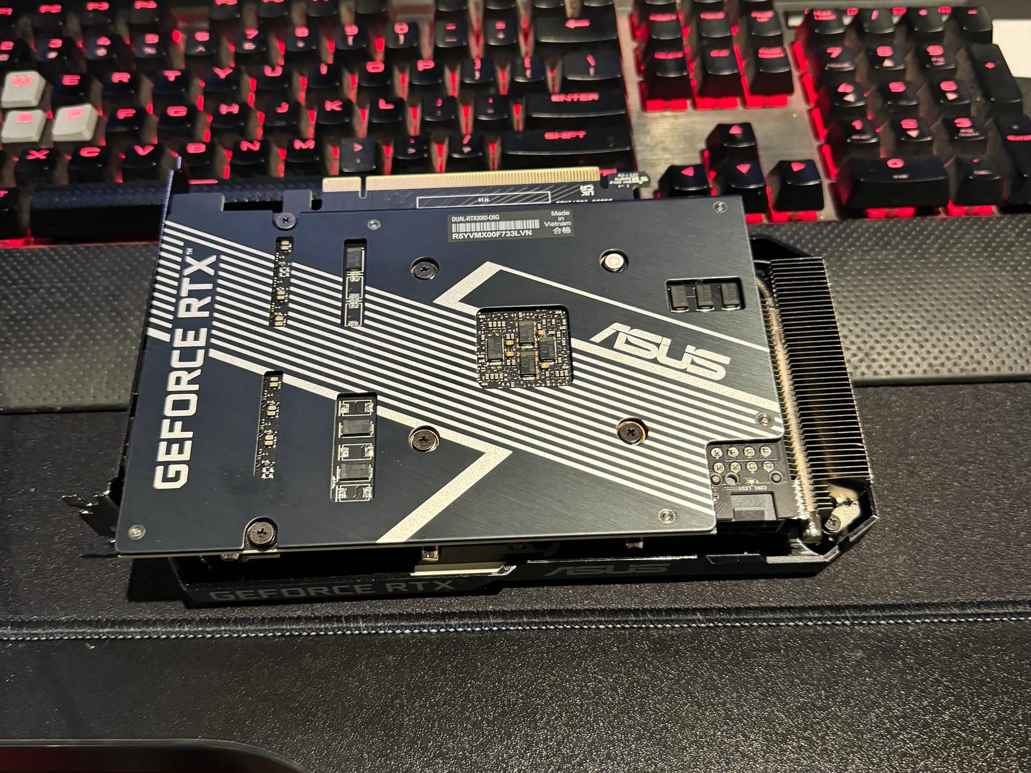 ASUS Dual NVIDIA GeForce RTX 3060 OC Edition 8GB GDDR6 Gaming Graphics Card