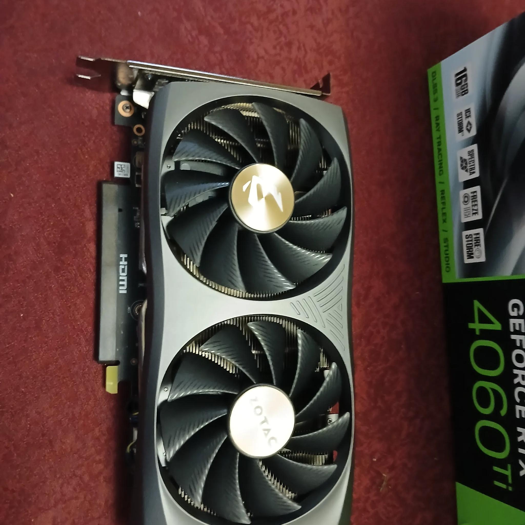 RTX 4060 Ti 16GB AMP - ZOTAC GAMING 4060ti