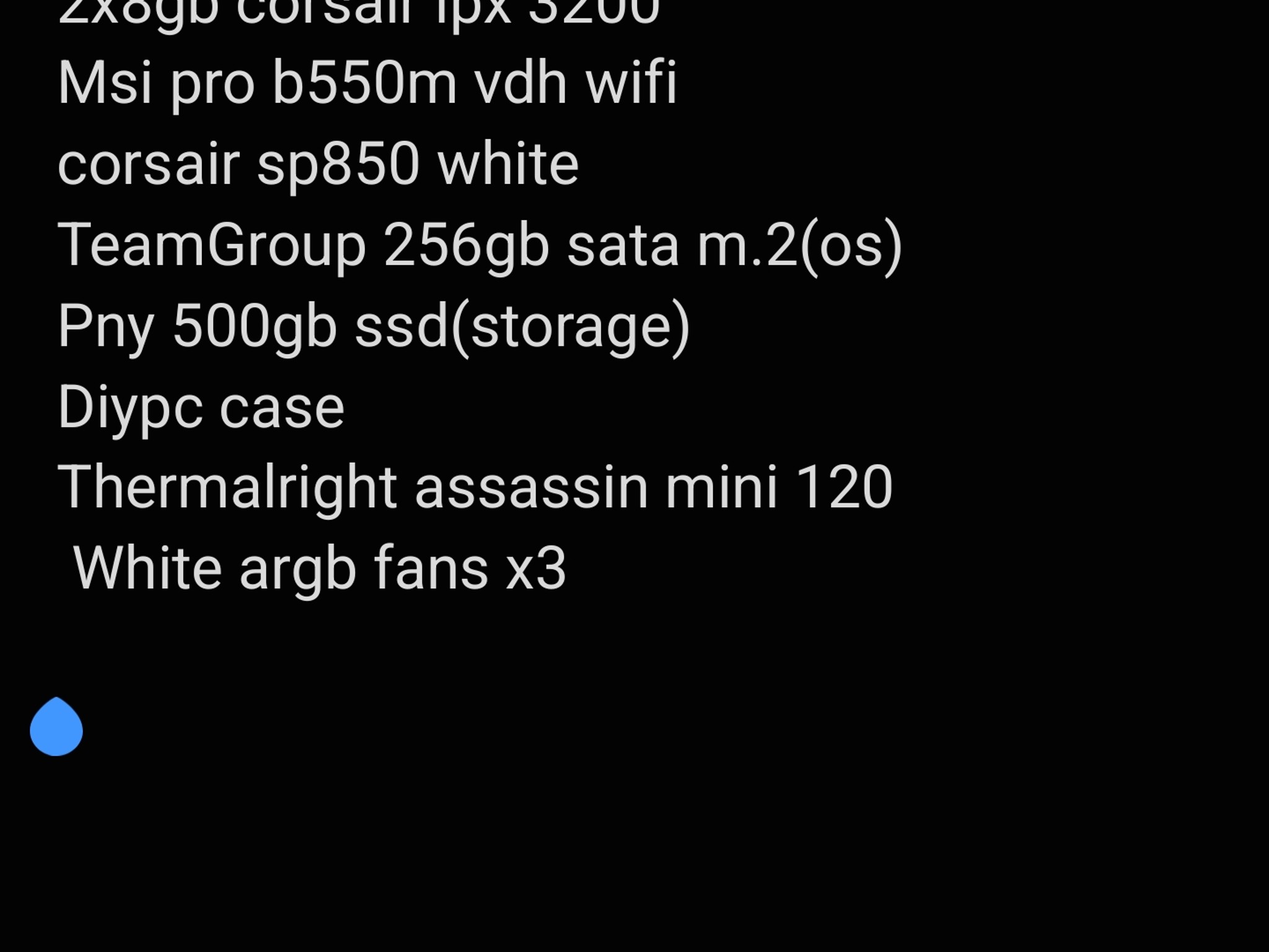 Budget Gaming PC 5500,2060 super 8gb, 16gb ram, 750gb stroage, 850w psu wifi and BT