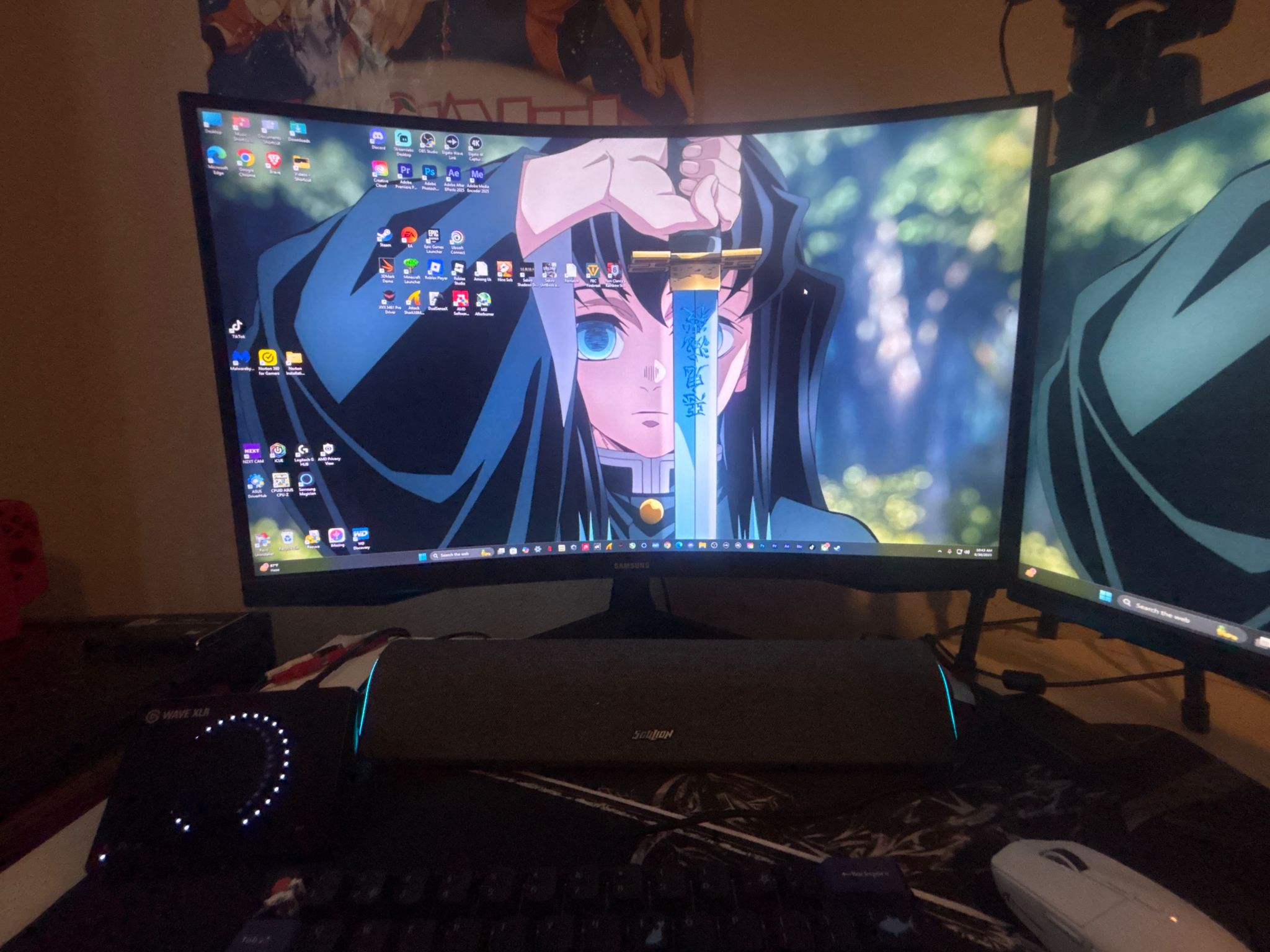 SAMSUNG 32” Odyssey G5 Gaming Monitor 144hz