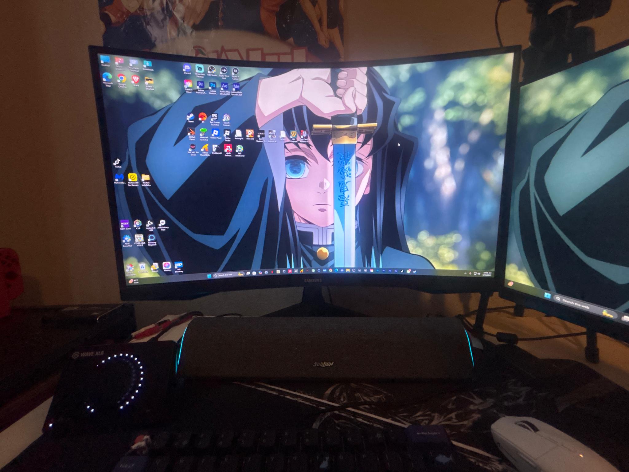 SAMSUNG 32” Odyssey G5 Gaming Monitor 144hz