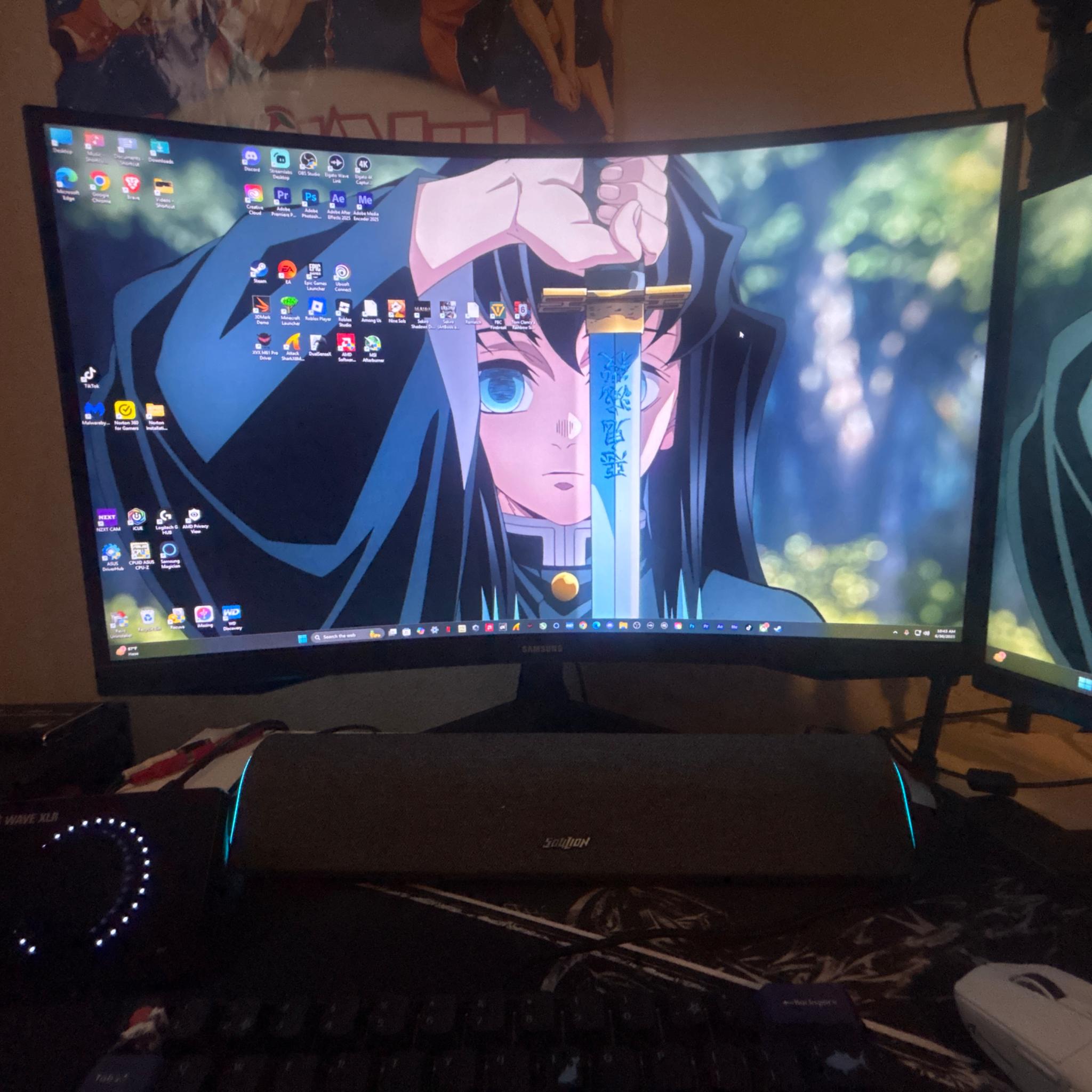 SAMSUNG 32” Odyssey G5 Gaming Monitor 144hz