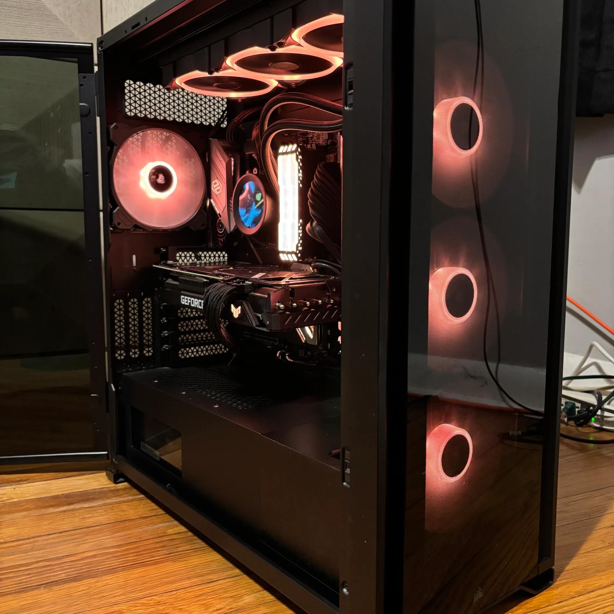 High End Gaming PC! RYZEN 7 5800X3D + 64GB DDR4 + TUF GAMING GEFORCE RTX 3080