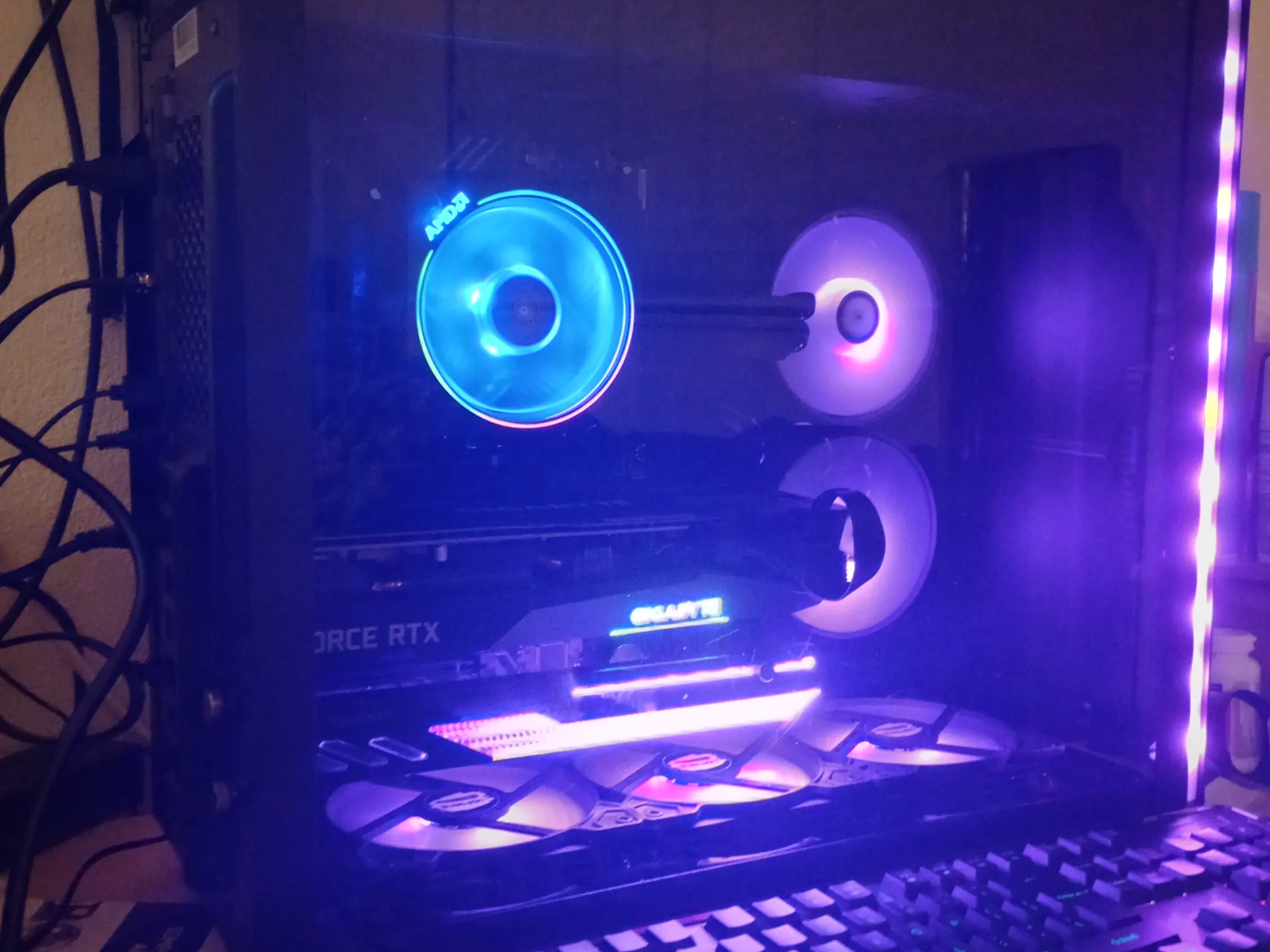 Ryzen 5 7500F, RTX 3060TI w/8gb VRAM, 16gb DDR5 RAM, 1TB SSD, 650 Watt PSU