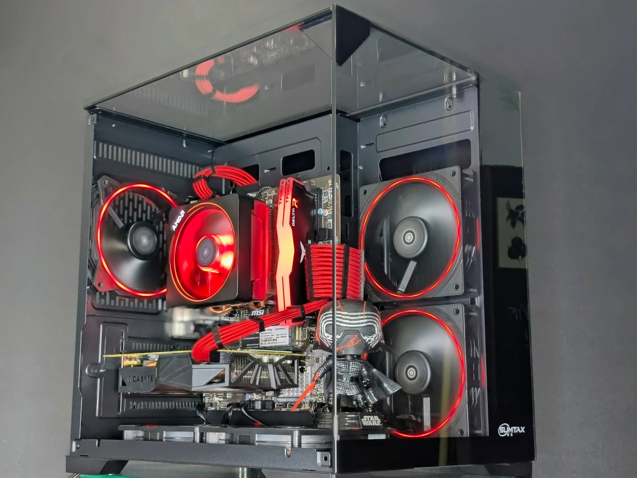 🔴The Supreme Leader⚫️GTX 1080 8GB⚫️Ryzen 5⚫️16GB TFORCE RAM⚫️1TB NVMe⚫️Windows 11(Fully Activated)