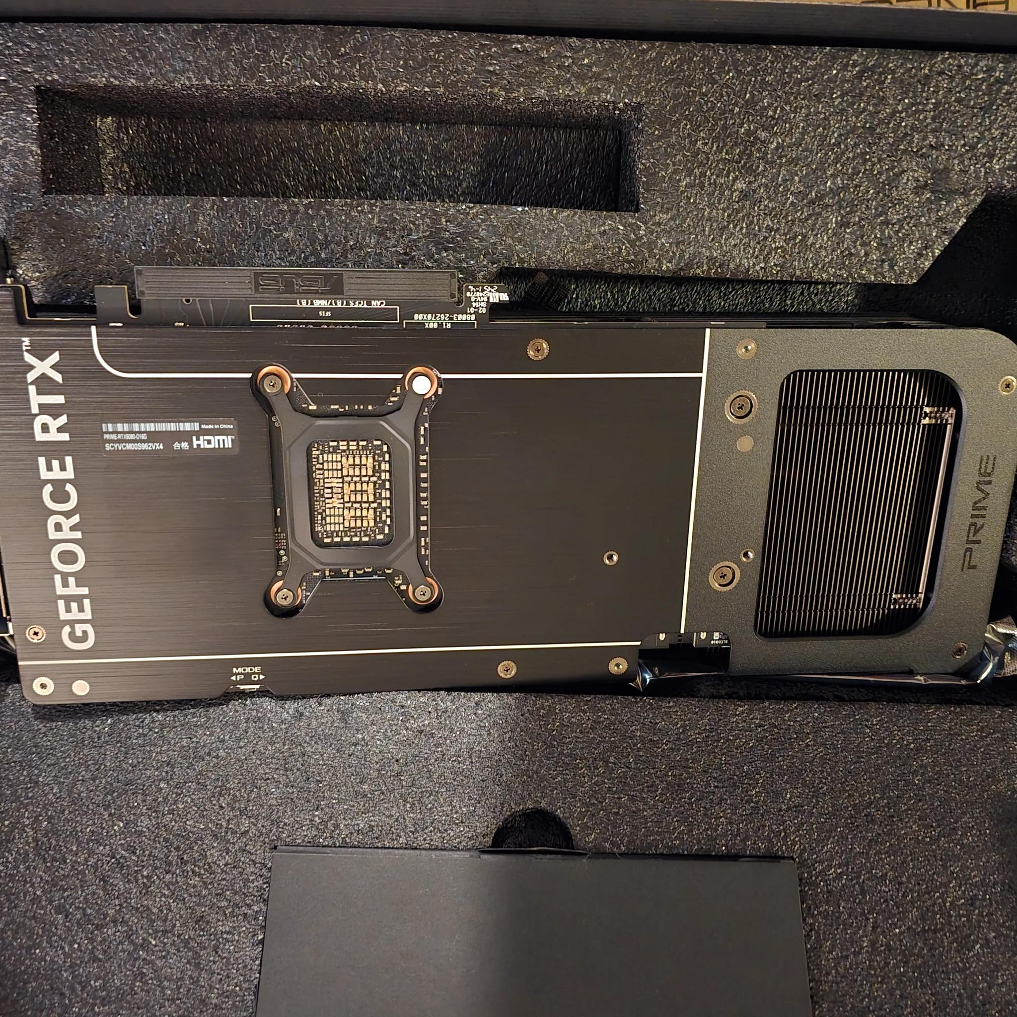 NVIDIA GeForce RTX 5080 ASUS PRIME