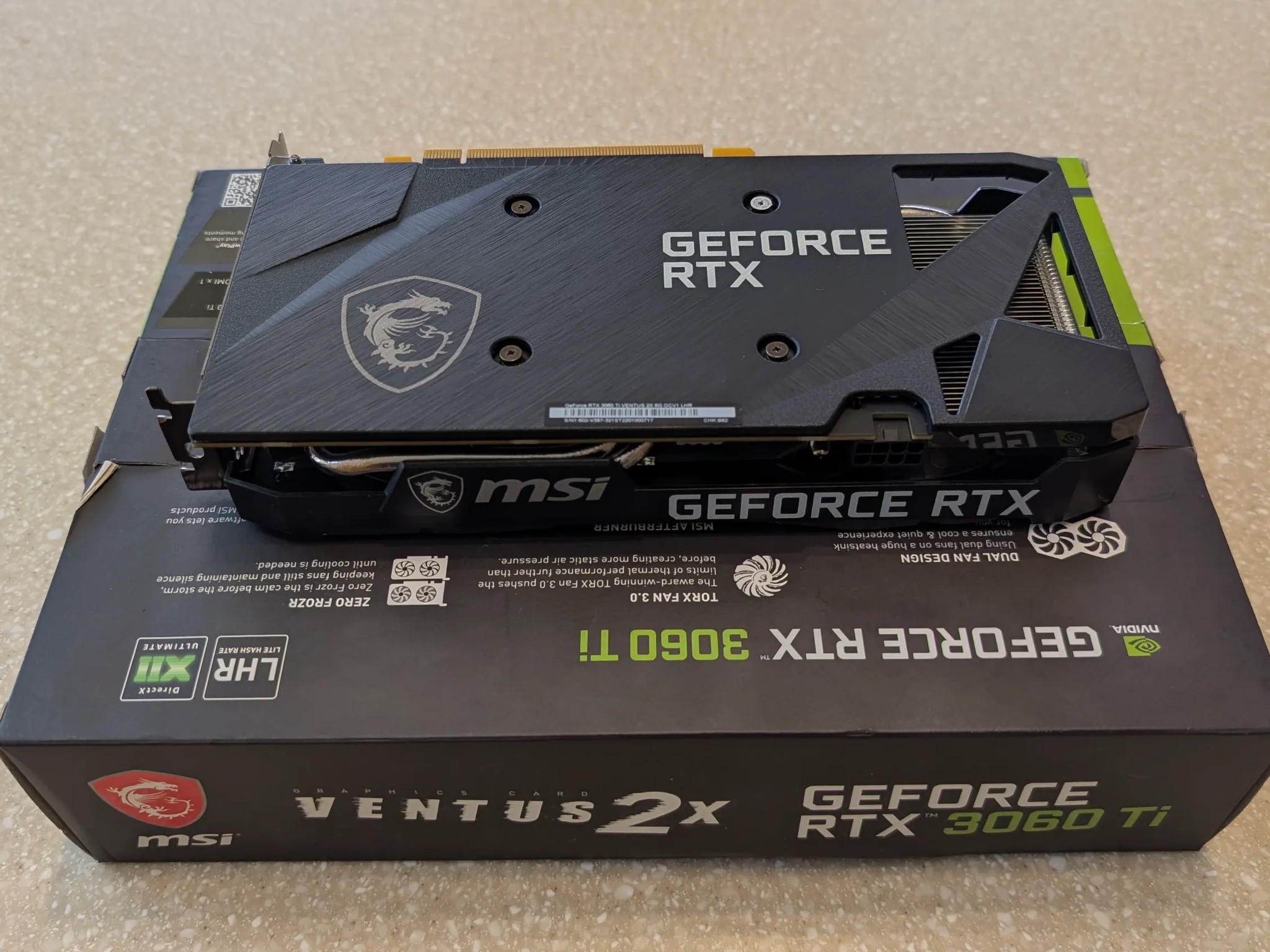 MSI Ventus 2X OC 3060 TI 8GB