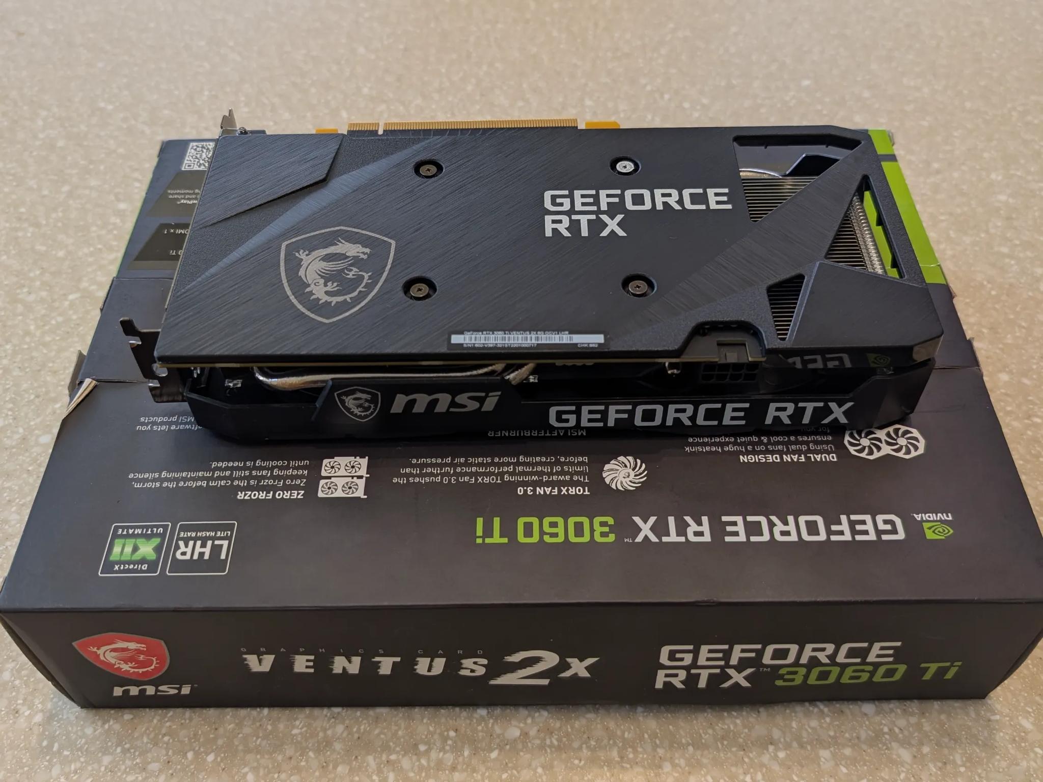 MSI Ventus 2X OC 3060 TI 8GB