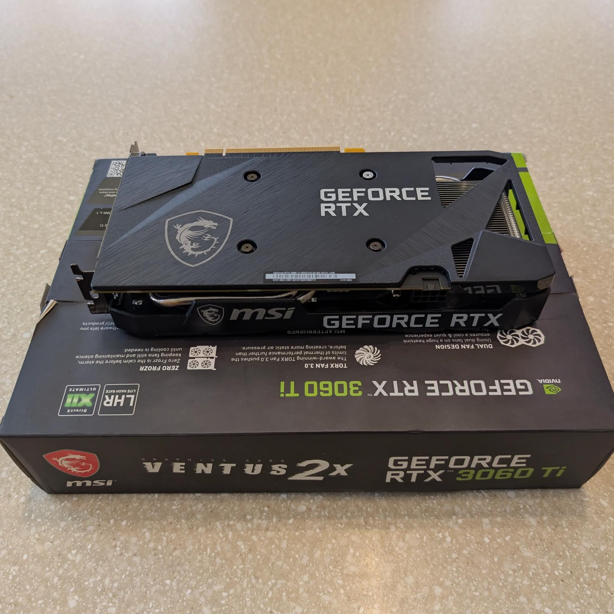 MSI Ventus 2X OC 3060 TI 8GB