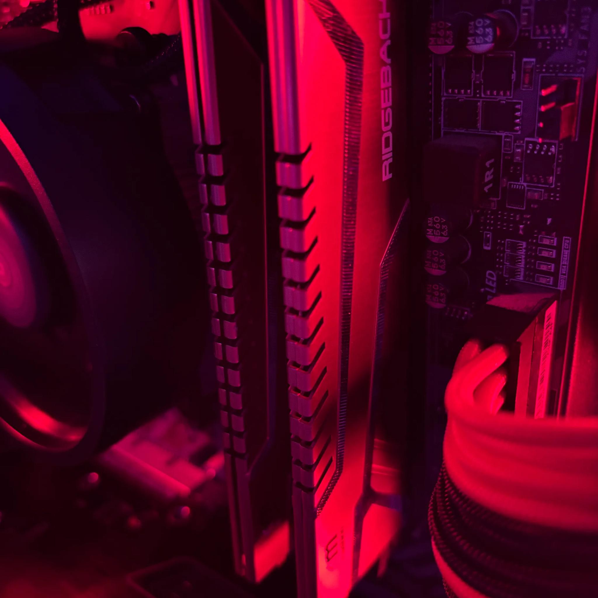 🖤❤️ Red Demon | GTX 1070 | Ryzen 5 3600 | 32GB DDR4 | WI-FI | ❤️🖤