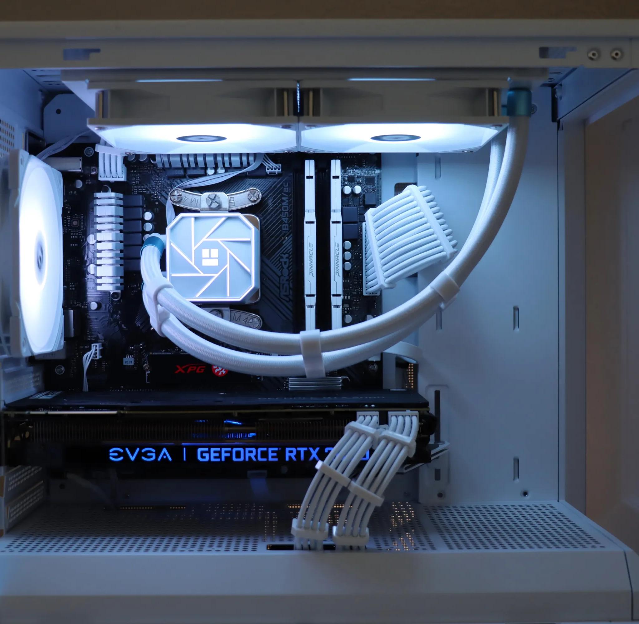 🤍 WHITE RGB GAMING PC | GeForce RTX 2080 | Ryzen 5 | 1tb NVME SSD | 32gb Ram 🤍