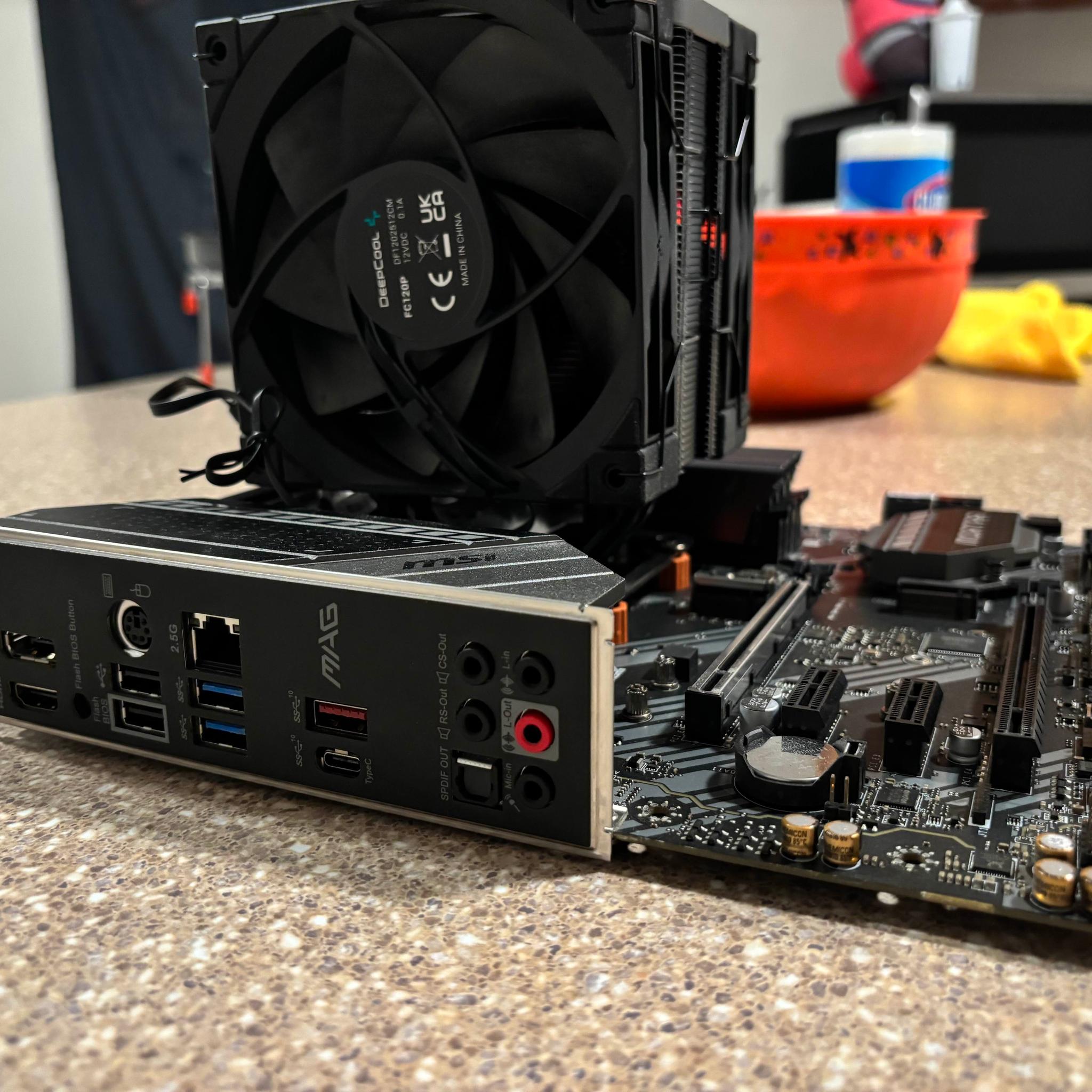 MSI Mag B550M Mortar Micro-ATX Board, Ryzen 7 5700X 8 Core 16 Thread CPU, 48GB TeamGroup 3200Mhz RAM