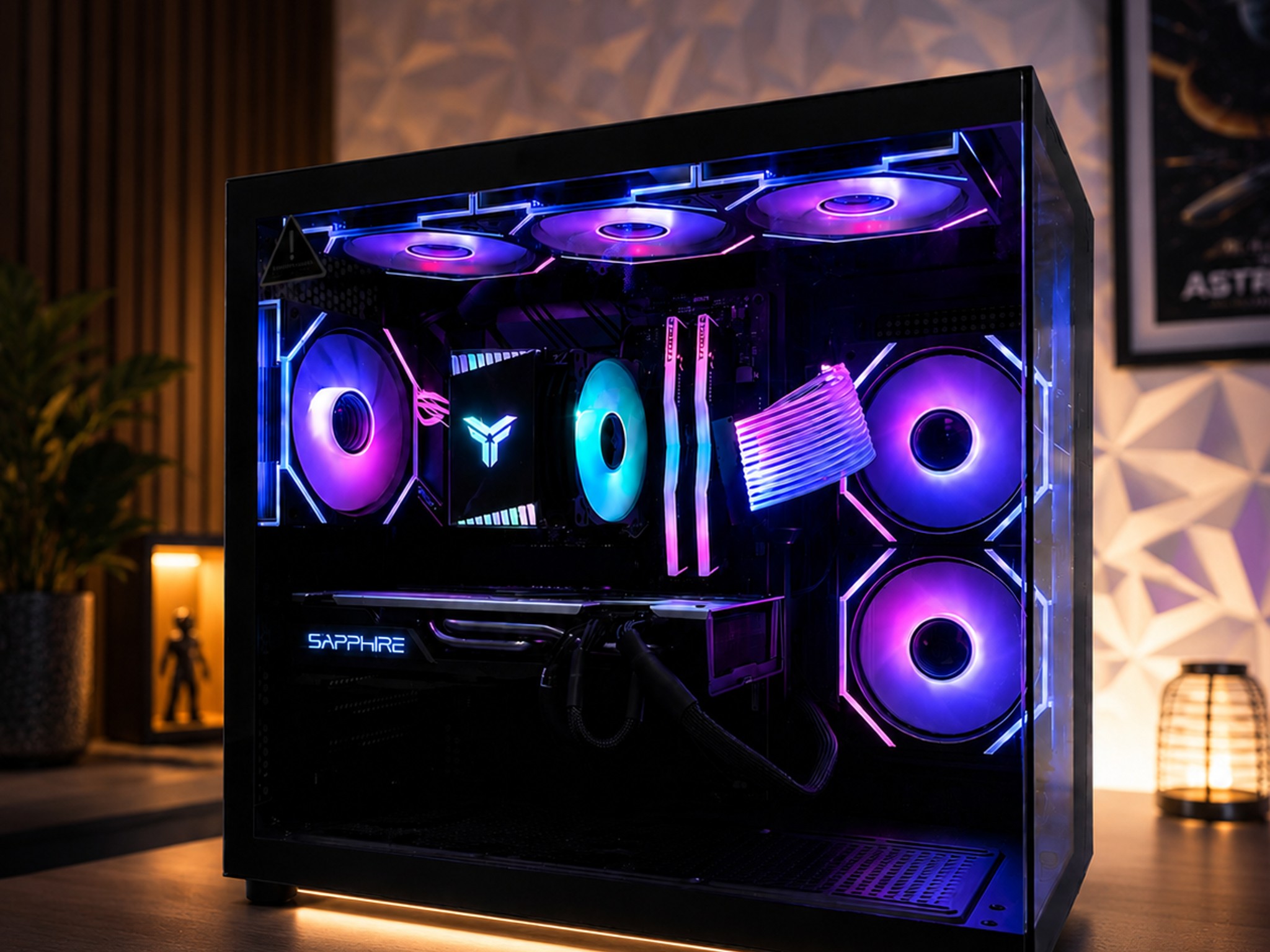 NEW Gaming PC | Ryzen 5 | Rx 580 OC | 16GB RAM | 1TB SSD | RGB | WINDOWS 11 PRO | Ready to Play