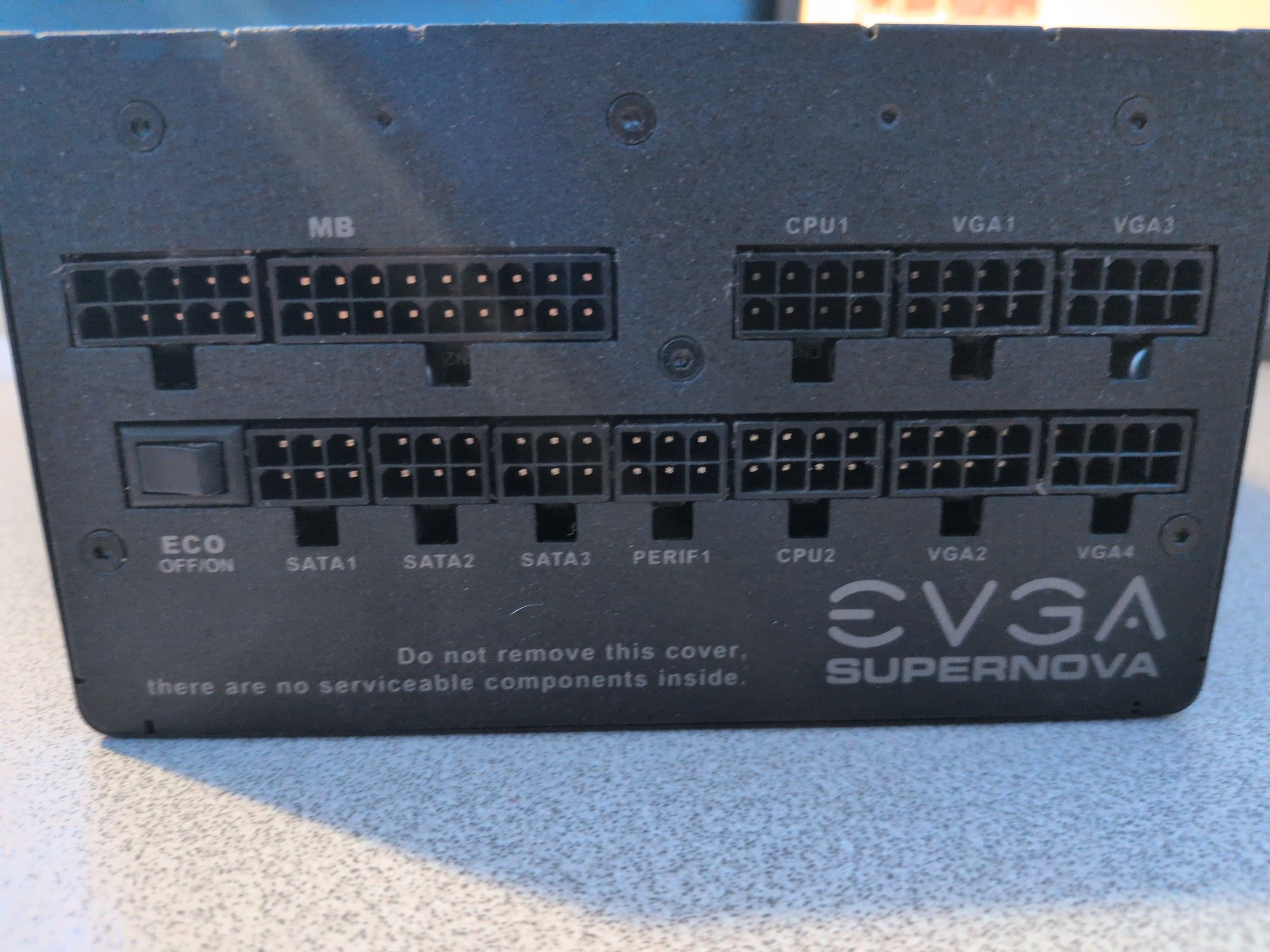 EVGA SuperNOVA 750 T2 750W Titanium PSU - Tested - S/N 0006