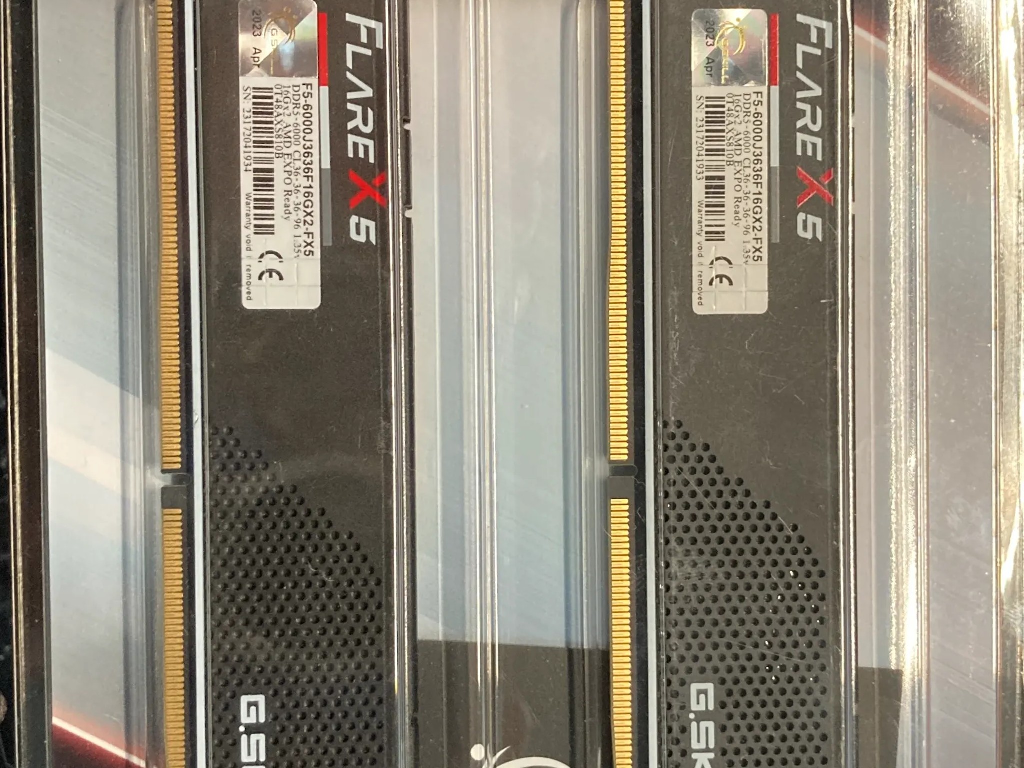 G.Skill DDR5 32GB 6000Mhz RAM