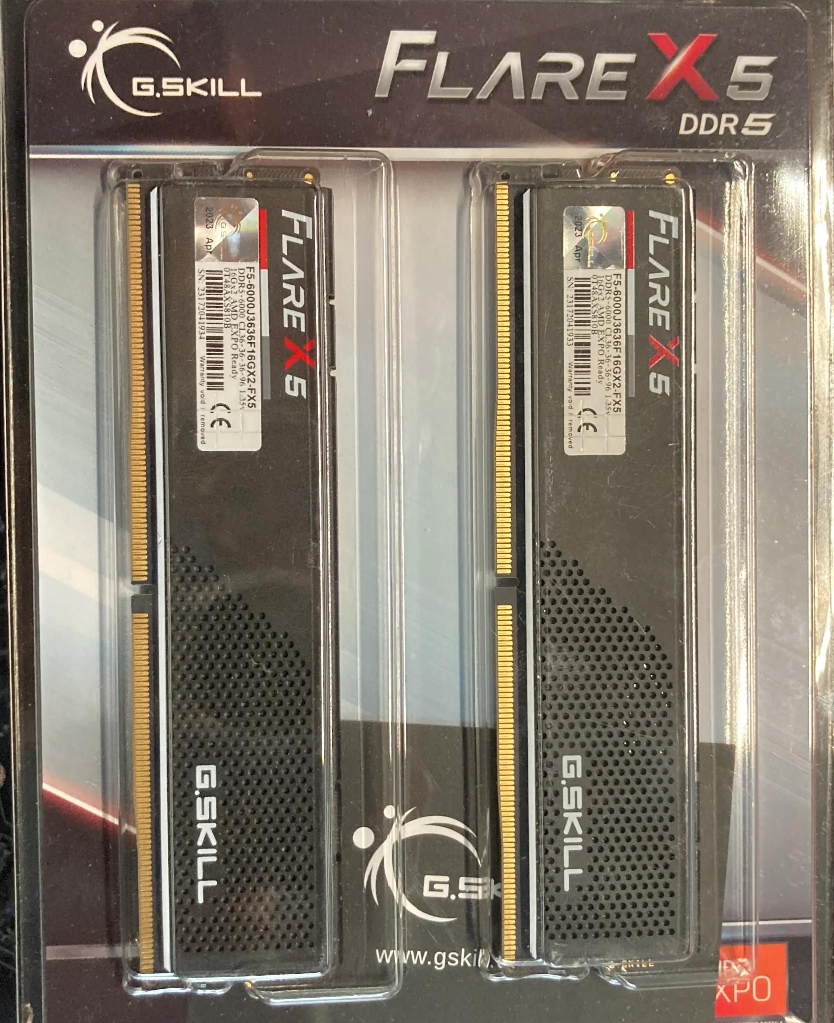 G.Skill DDR5 32GB 6000Mhz RAM
