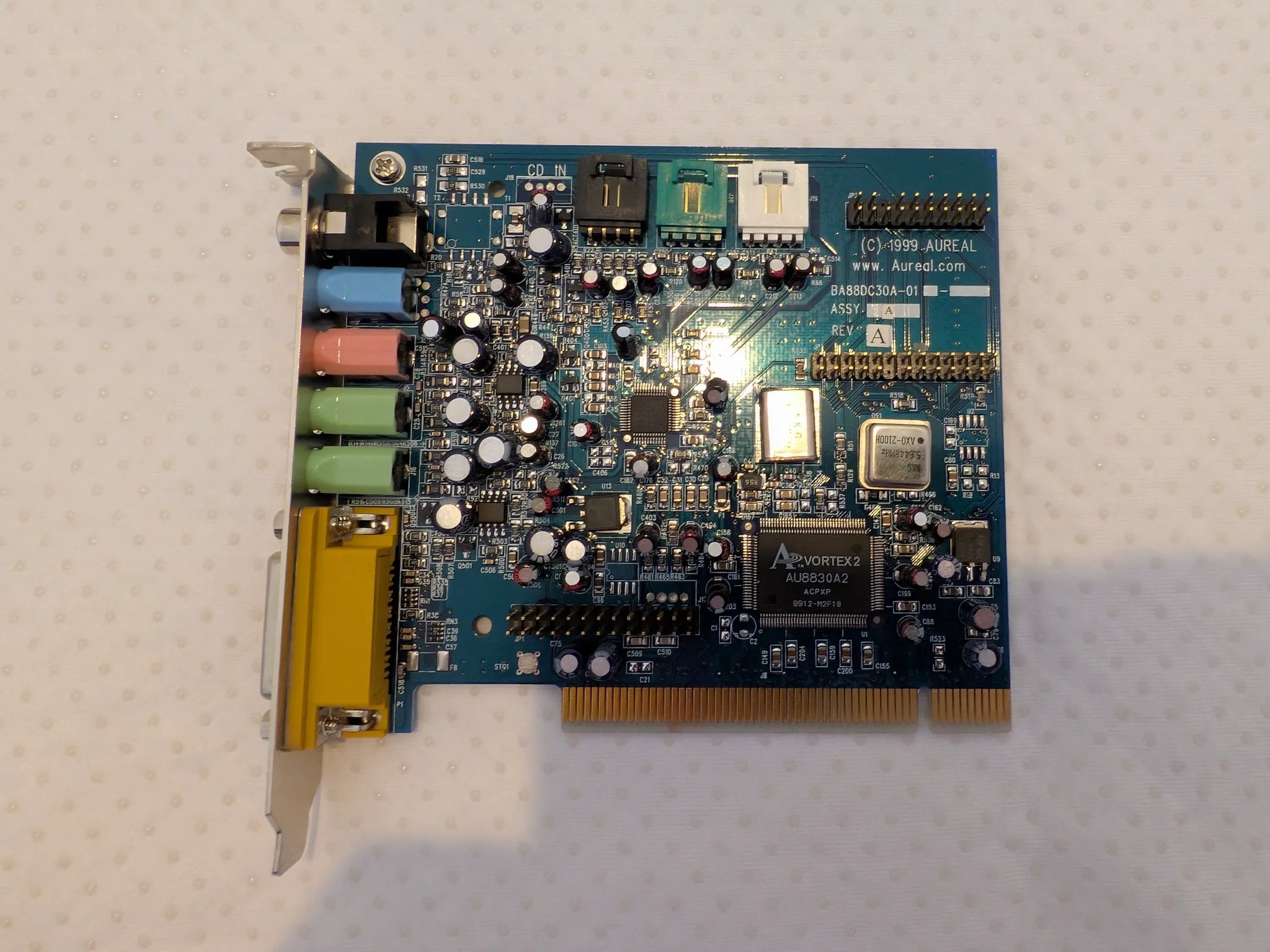 Aureal Vortex 2 2500 PCI sound card